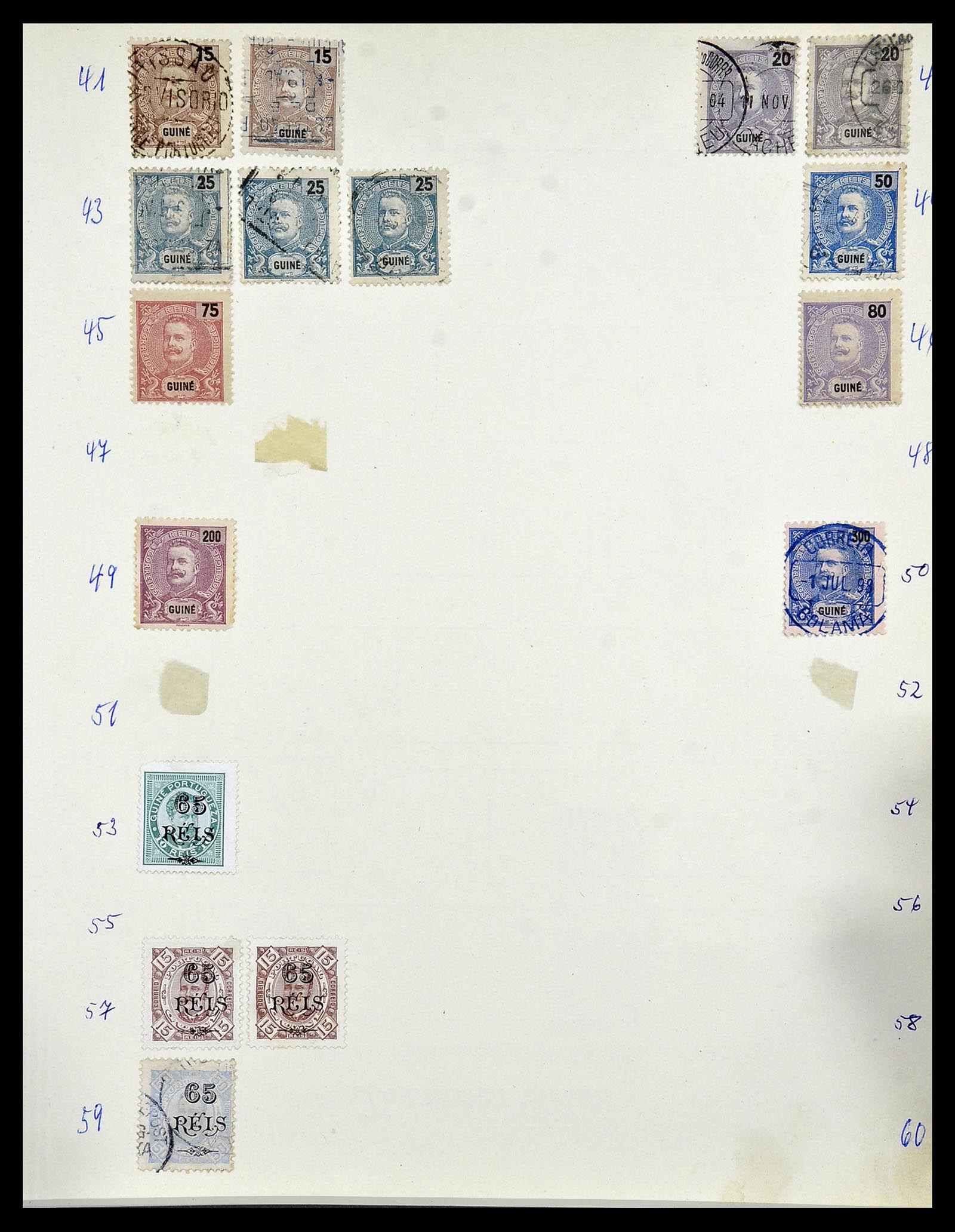 34305 221 - Postzegelverzameling 34305 Portugese koloniën 1870-1970.