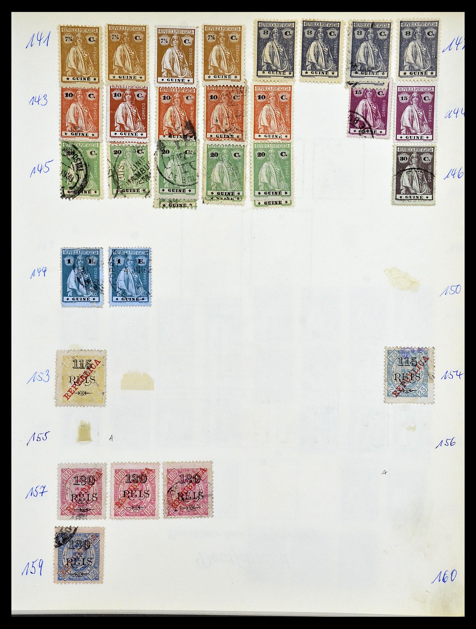 34305 226 - Postzegelverzameling 34305 Portugese koloniën 1870-1970.