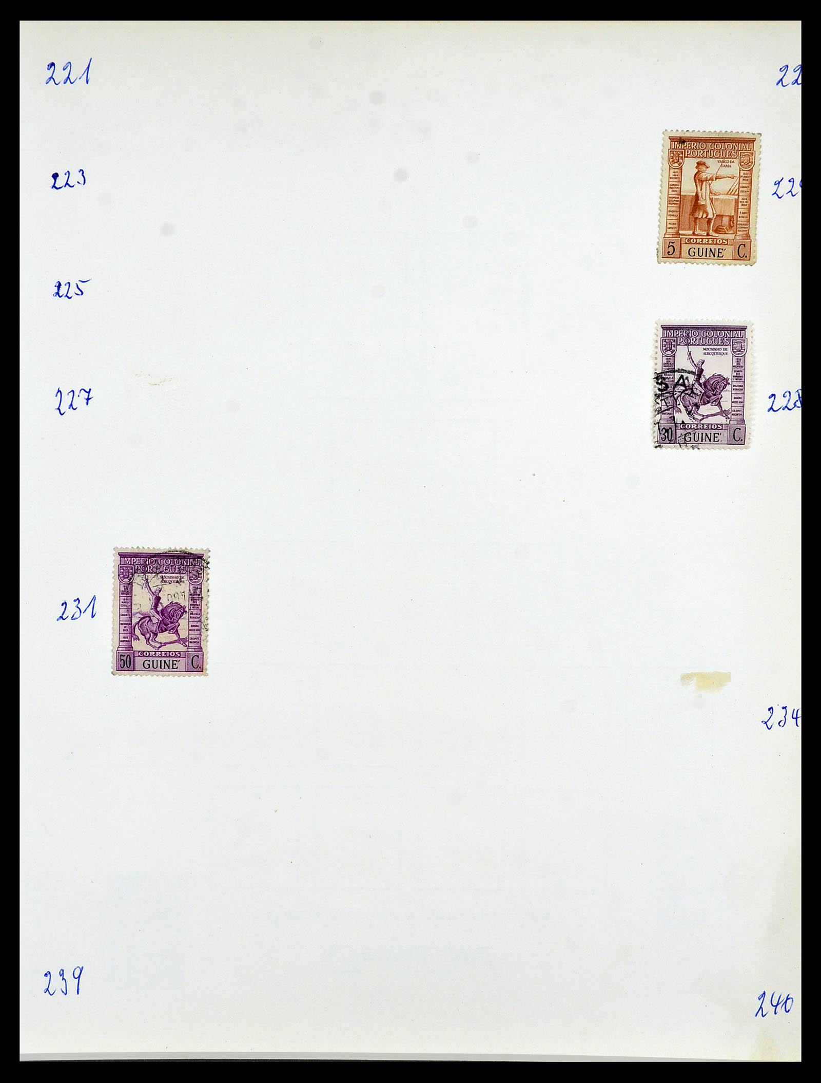 34305 230 - Postzegelverzameling 34305 Portugese koloniën 1870-1970.