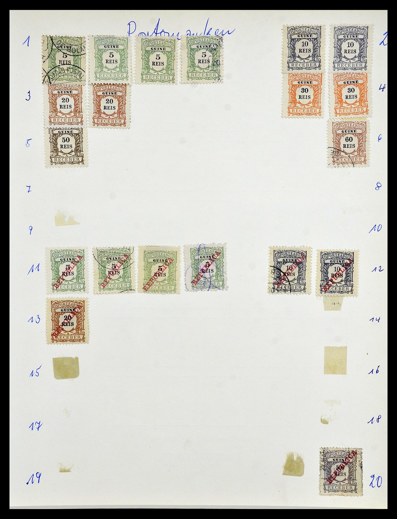 34305 234 - Postzegelverzameling 34305 Portugese koloniën 1870-1970.
