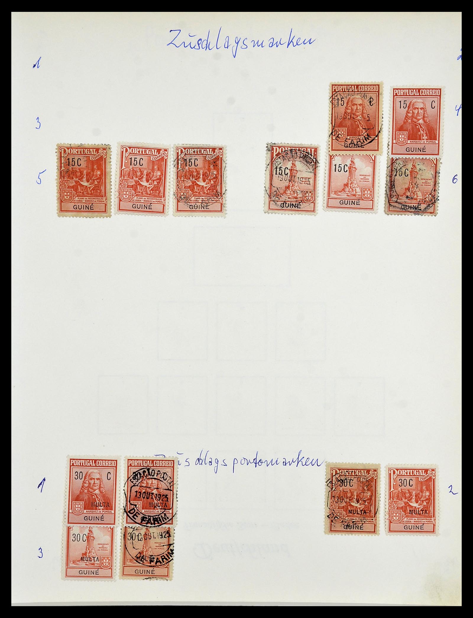 34305 236 - Postzegelverzameling 34305 Portugese koloniën 1870-1970.