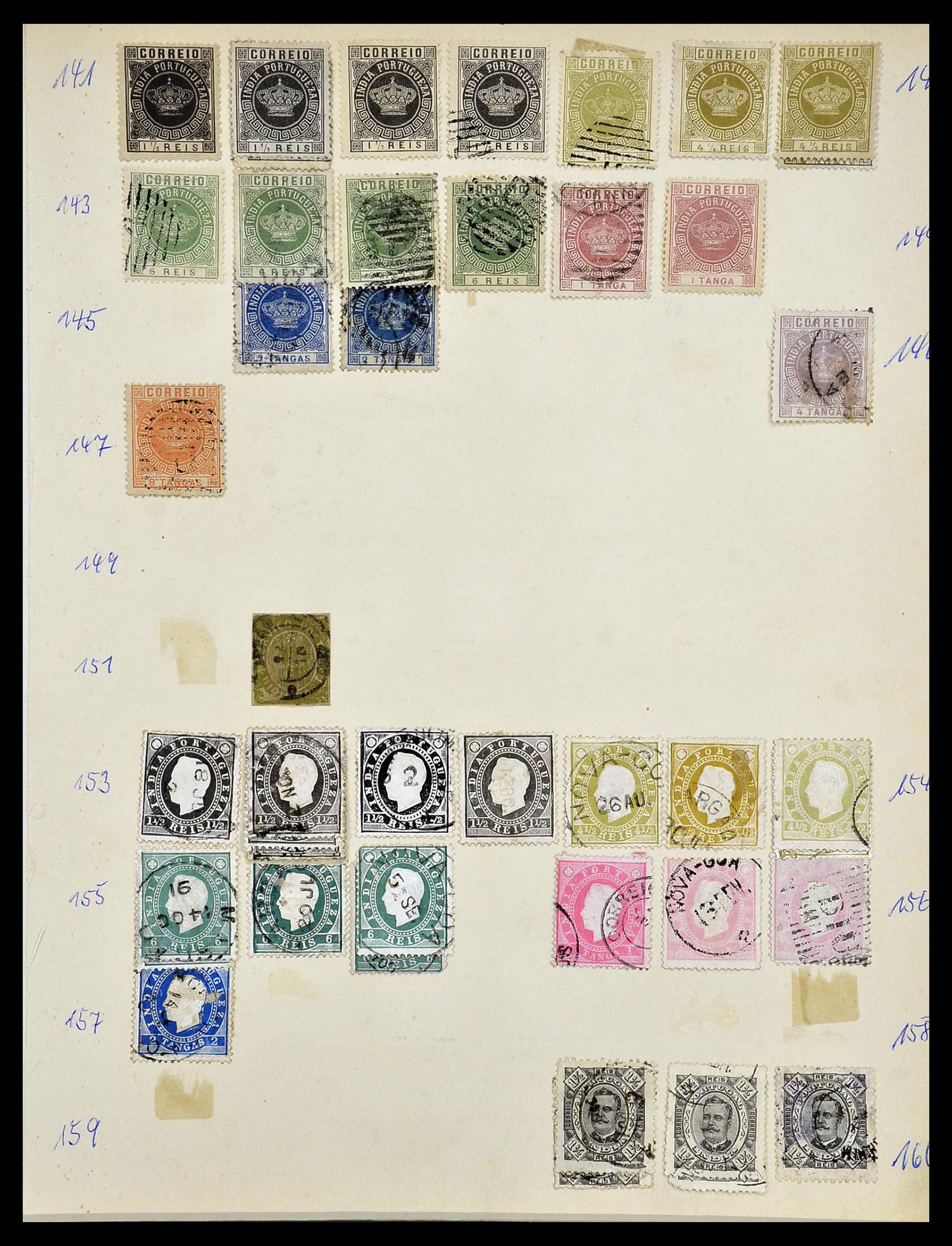 34305 240 - Postzegelverzameling 34305 Portugese koloniën 1870-1970.