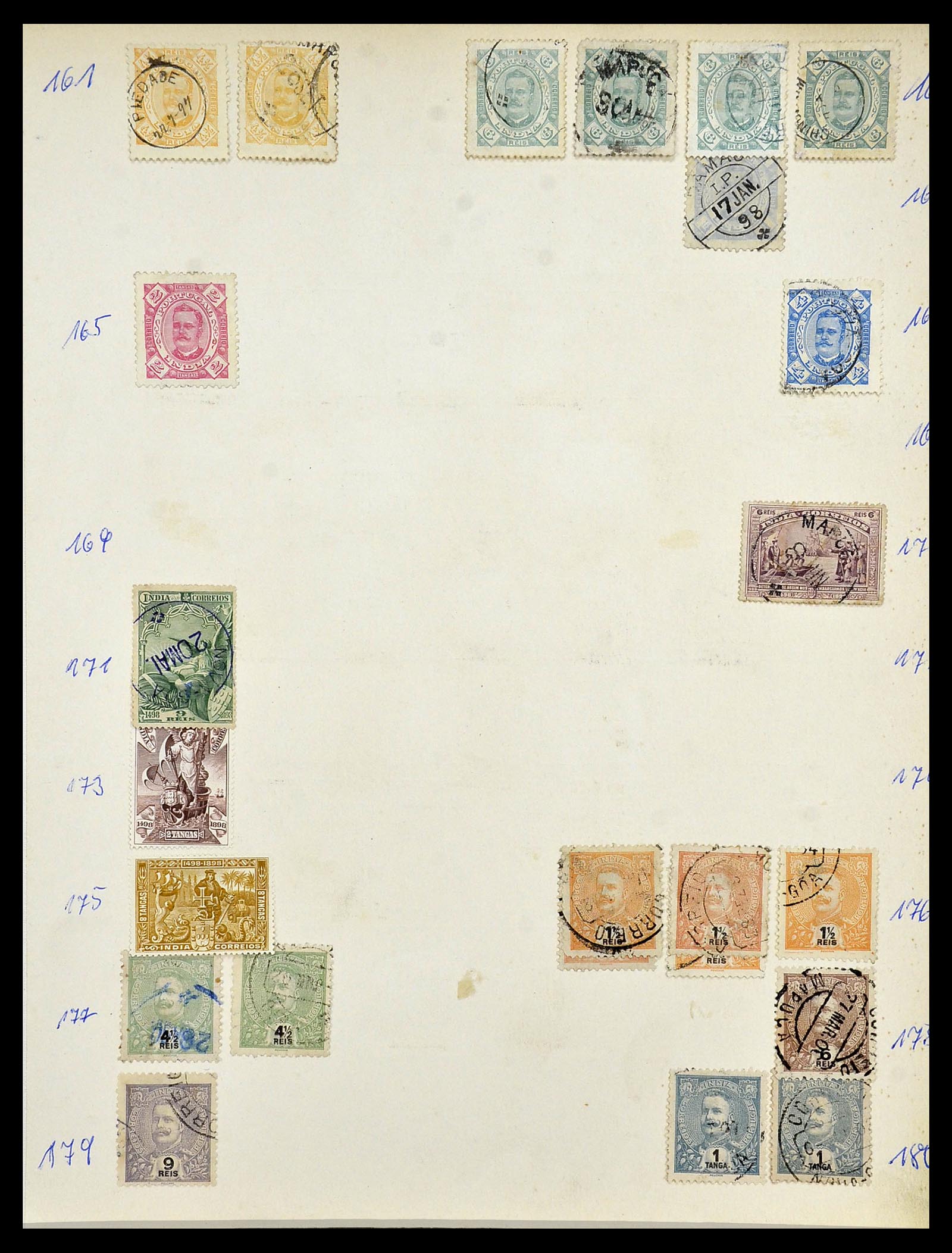 34305 241 - Postzegelverzameling 34305 Portugese koloniën 1870-1970.
