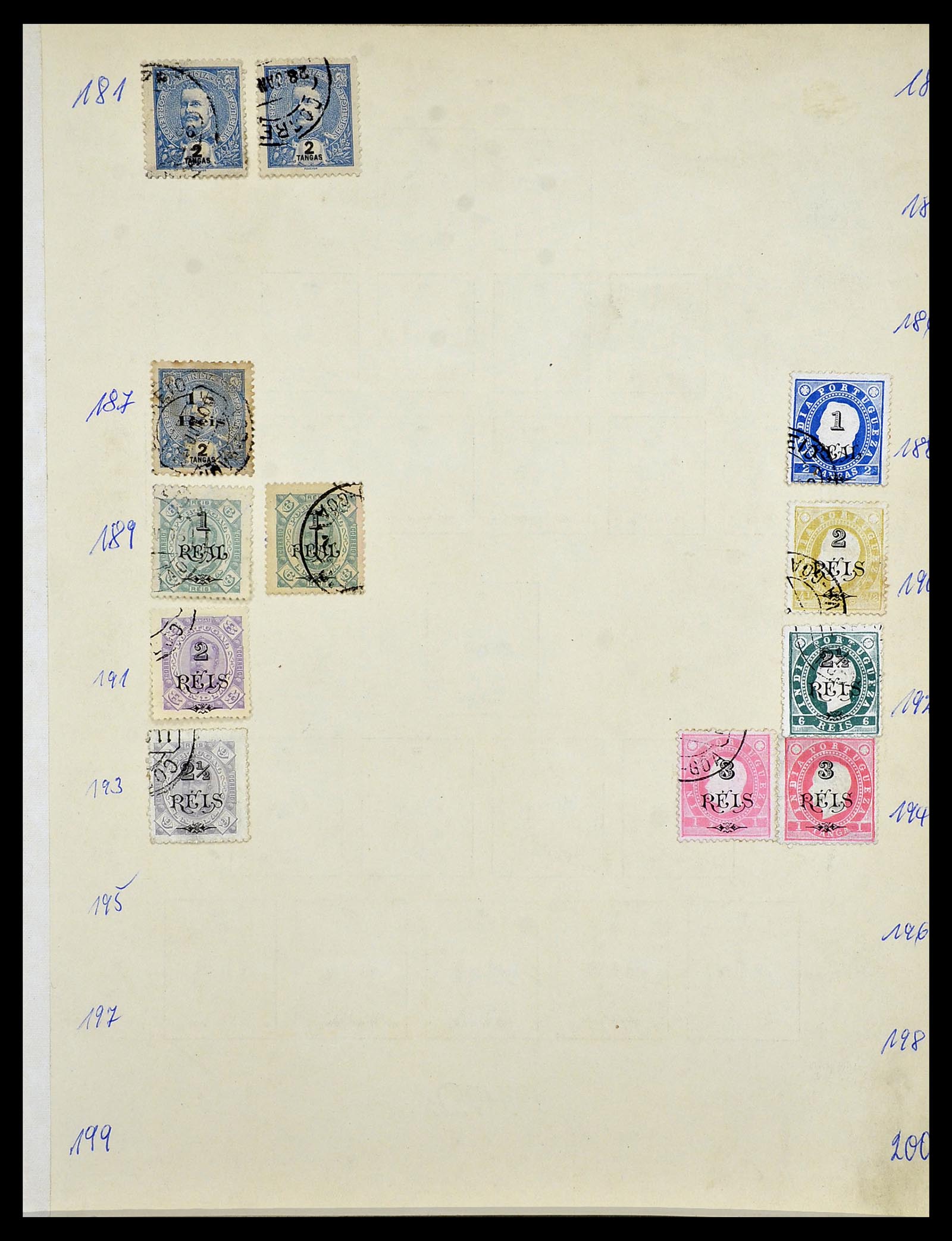 34305 242 - Postzegelverzameling 34305 Portugese koloniën 1870-1970.