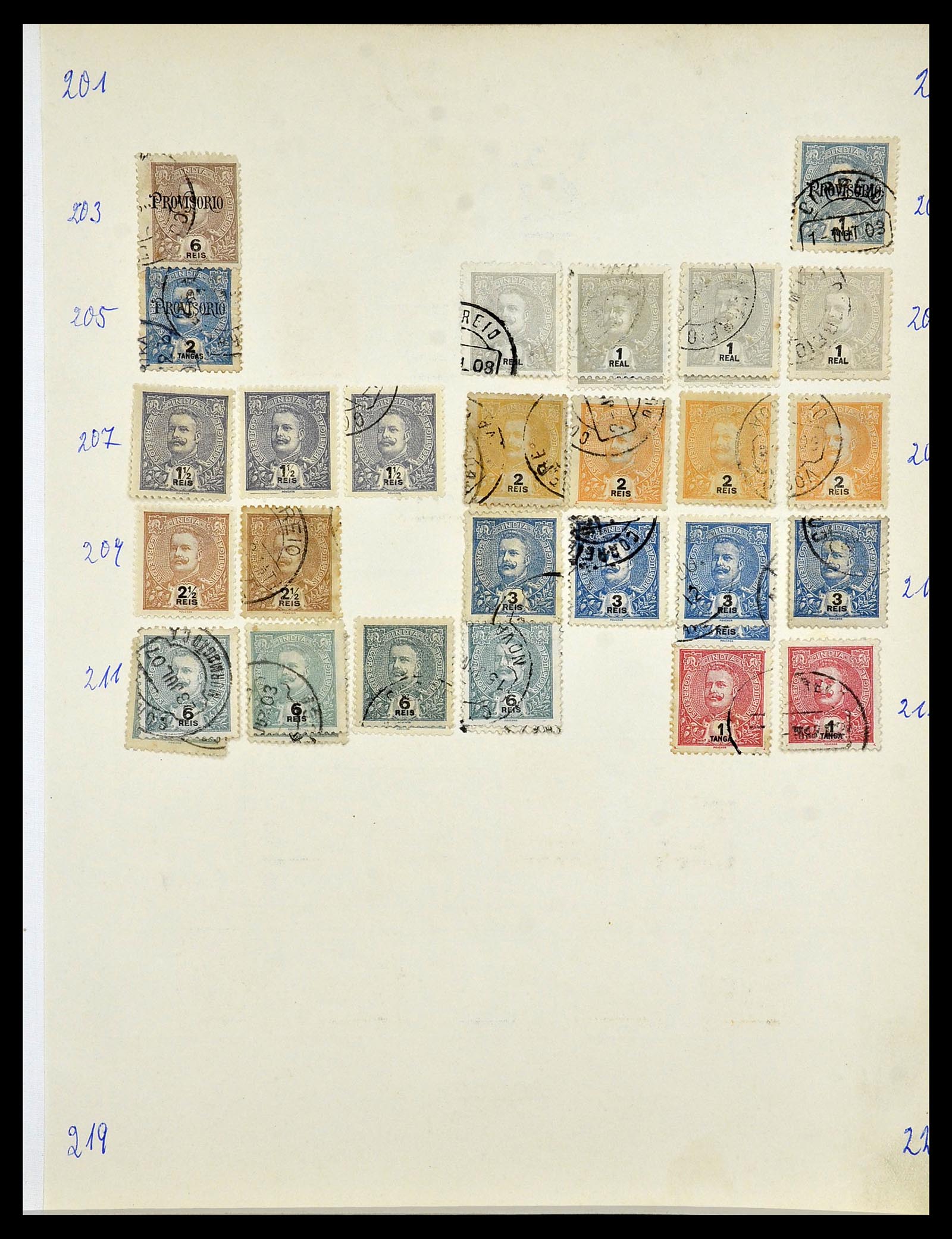 34305 243 - Postzegelverzameling 34305 Portugese koloniën 1870-1970.