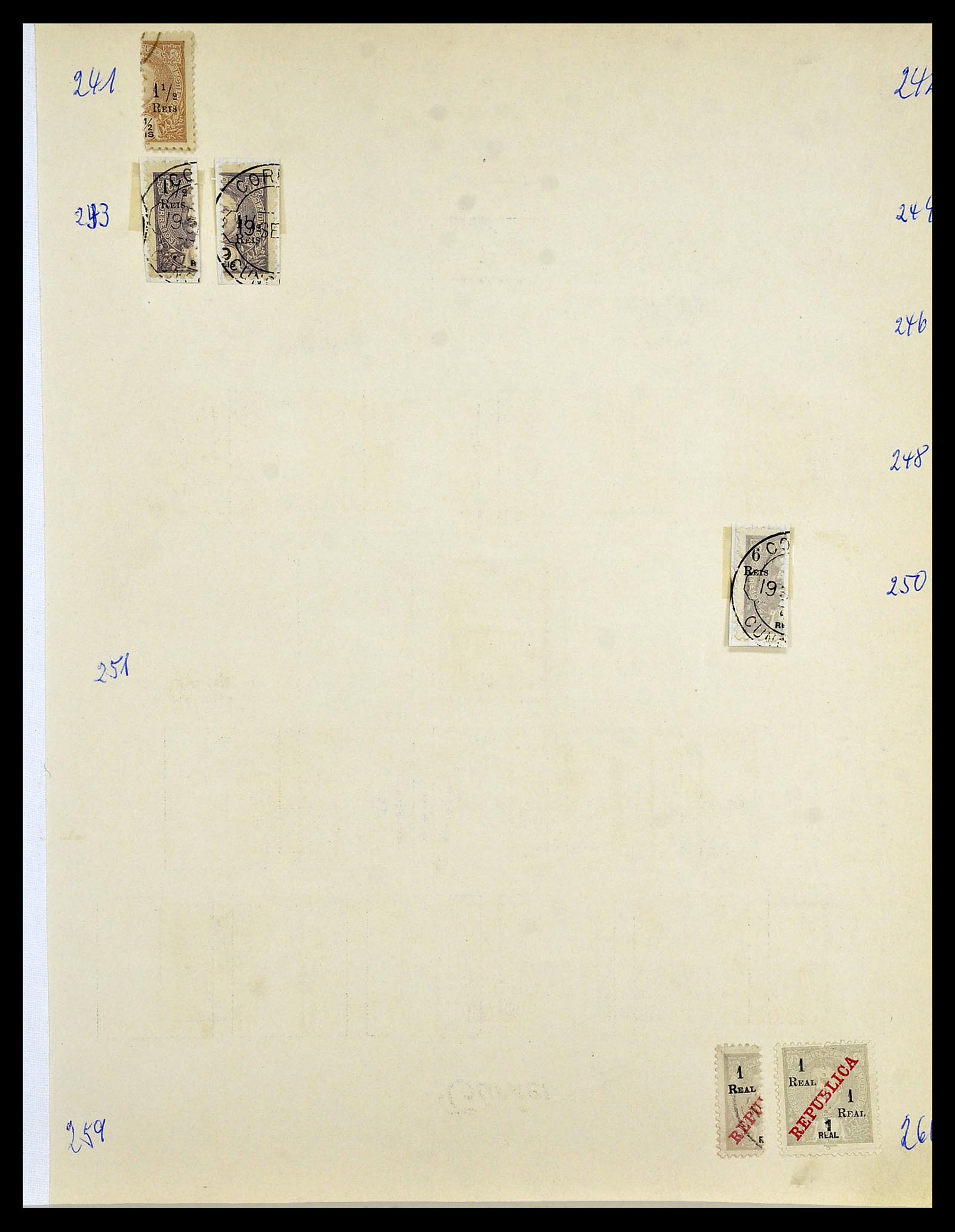 34305 245 - Postzegelverzameling 34305 Portugese koloniën 1870-1970.