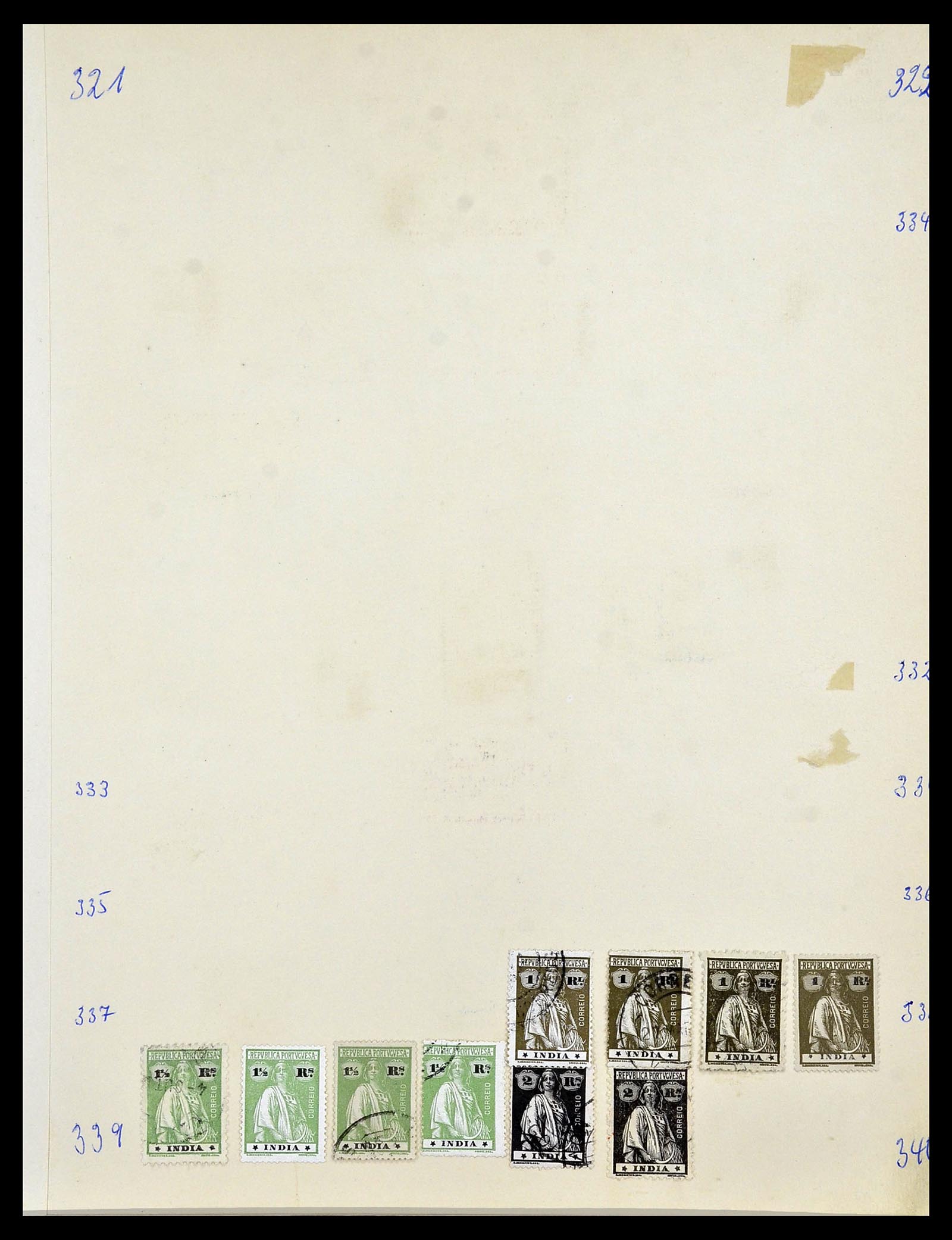 34305 247 - Postzegelverzameling 34305 Portugese koloniën 1870-1970.