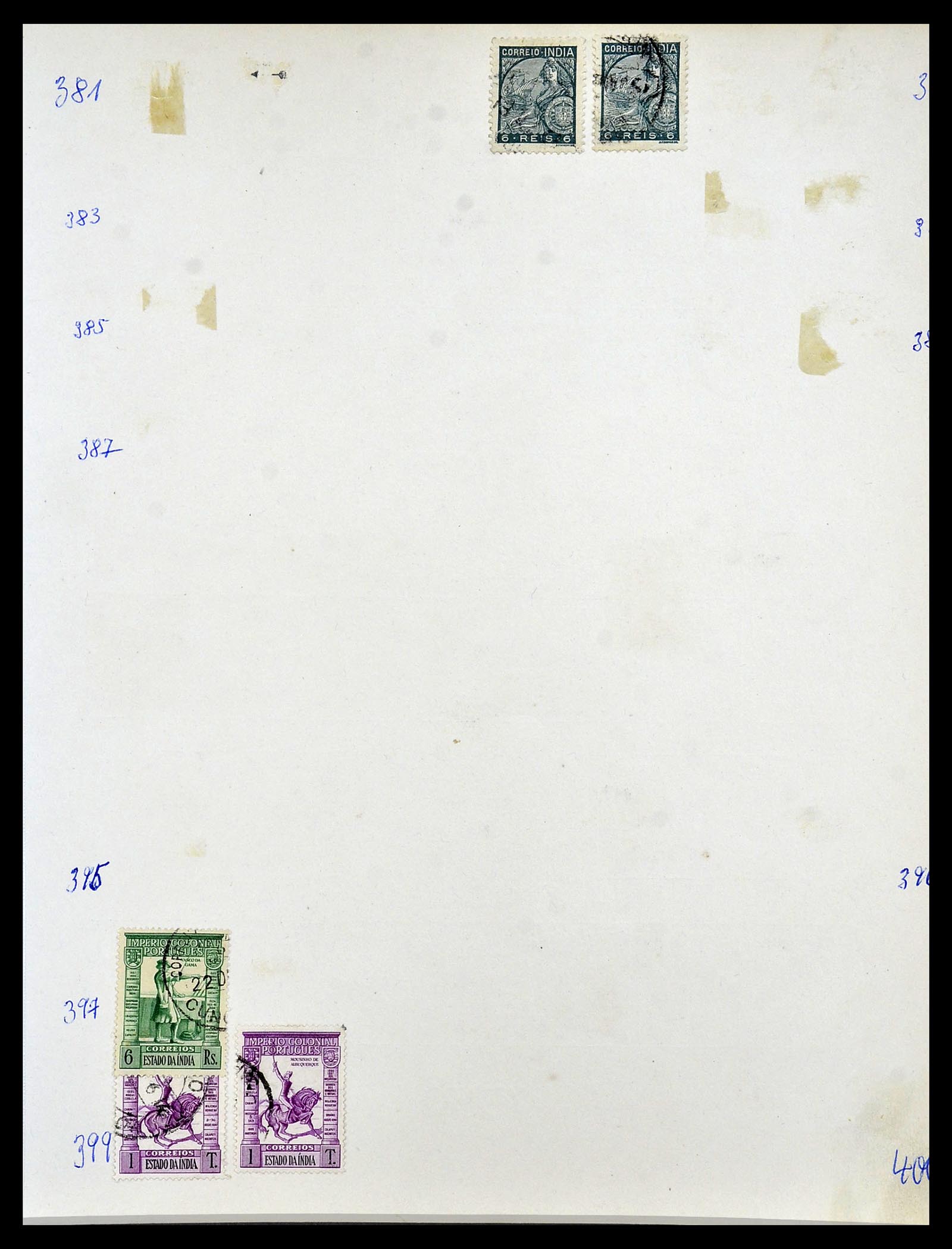 34305 250 - Postzegelverzameling 34305 Portugese koloniën 1870-1970.