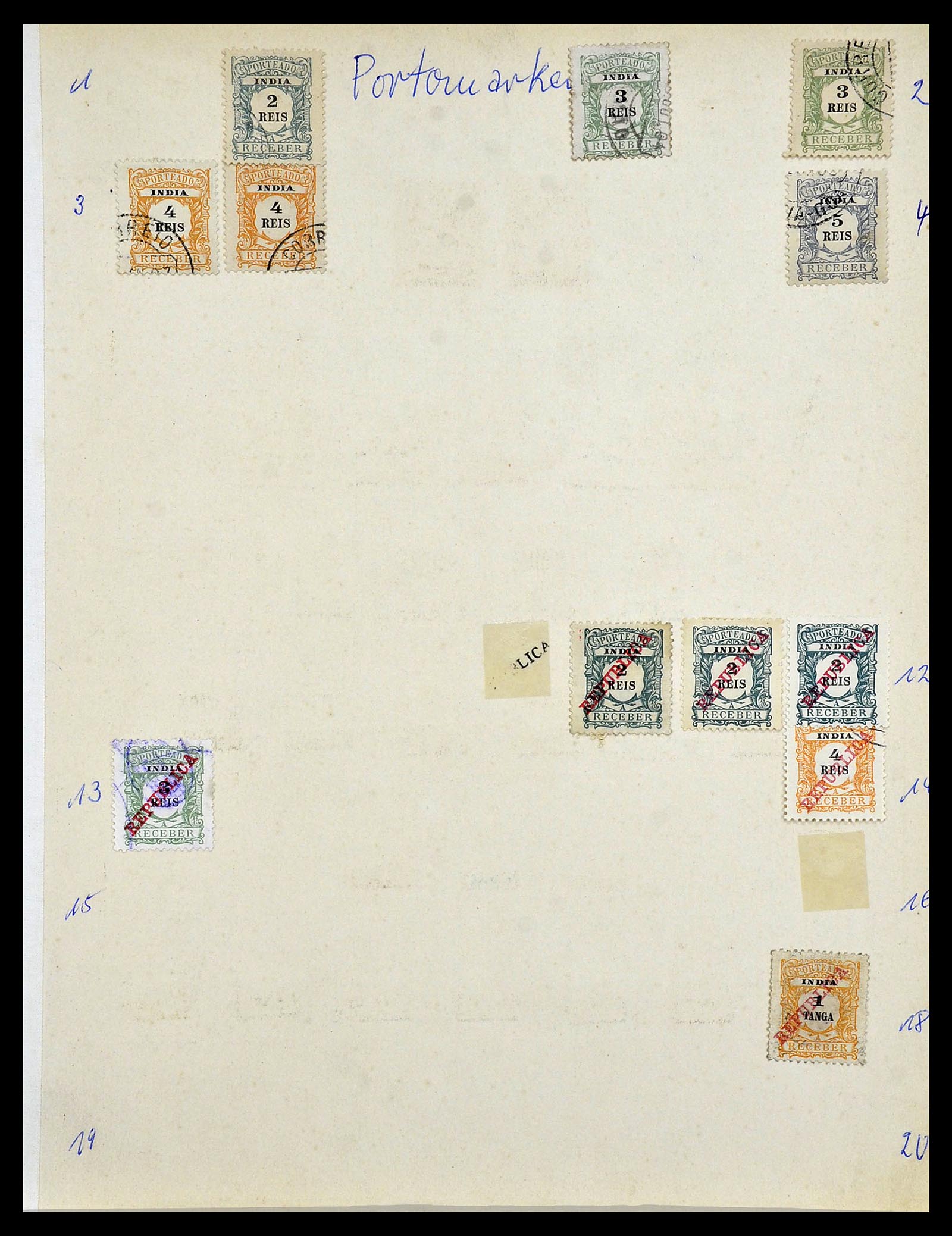 34305 258 - Postzegelverzameling 34305 Portugese koloniën 1870-1970.