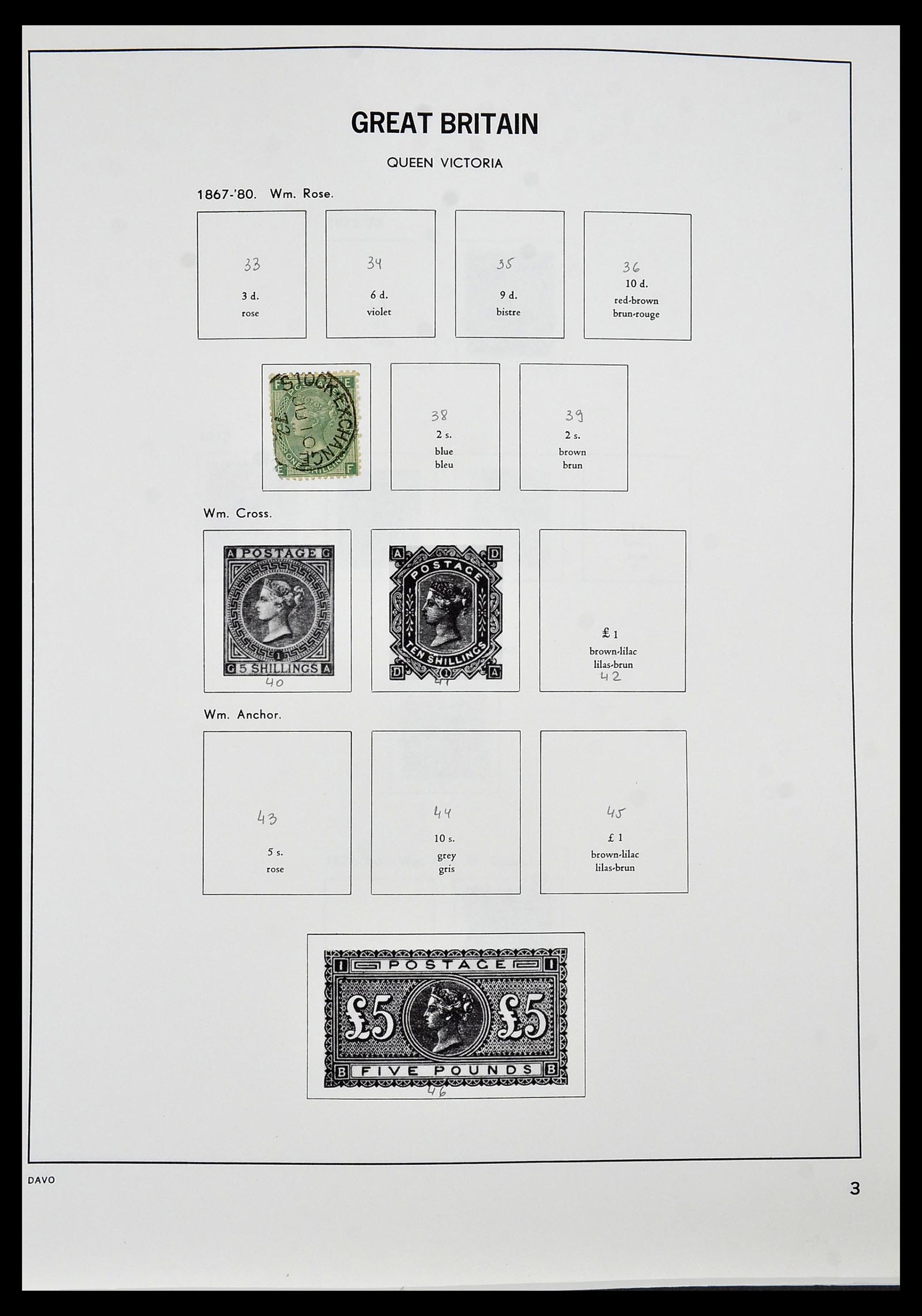 34306 003 - Postzegelverzameling 34306 Engeland 1841-1995.
