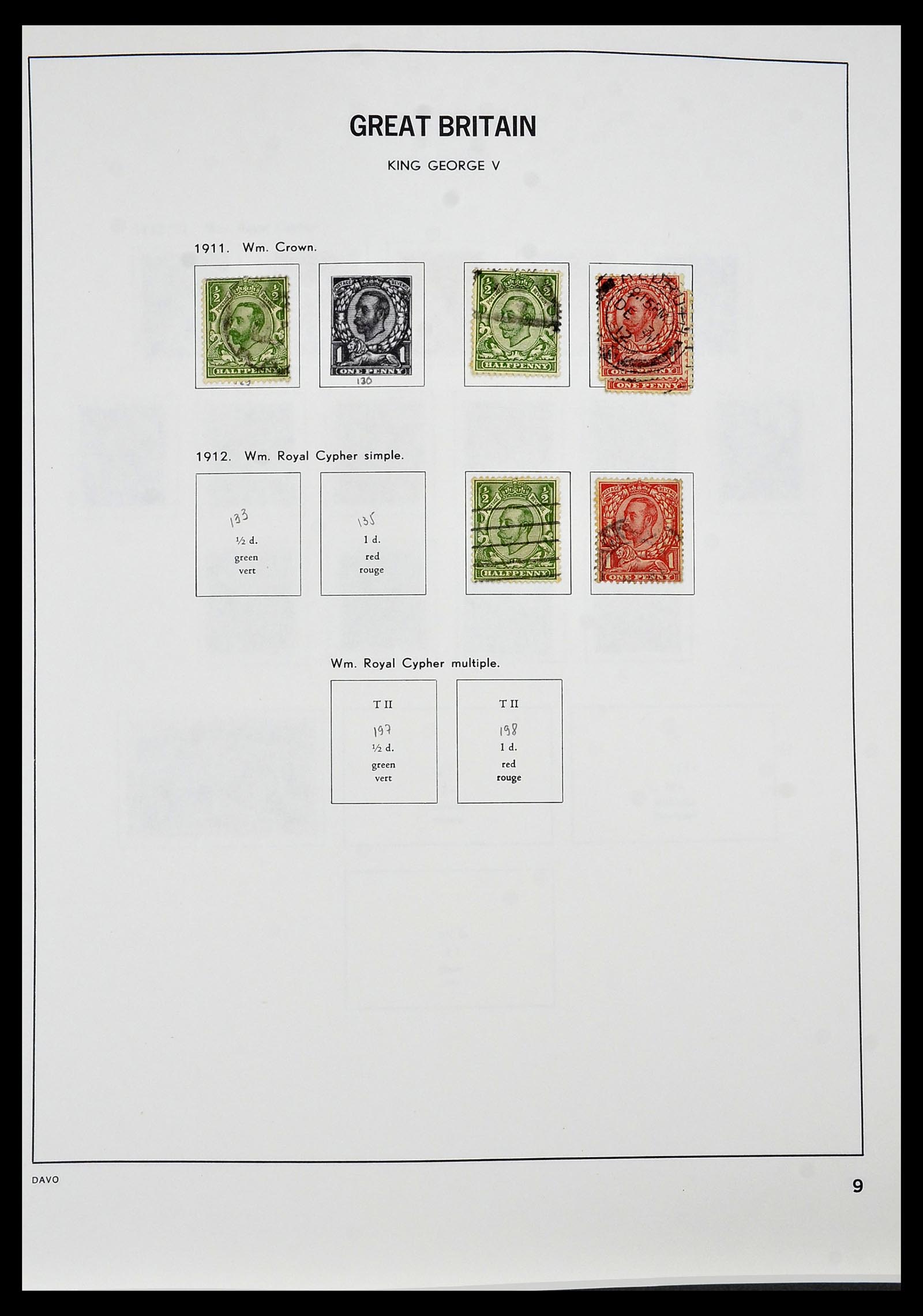 34306 009 - Postzegelverzameling 34306 Engeland 1841-1995.
