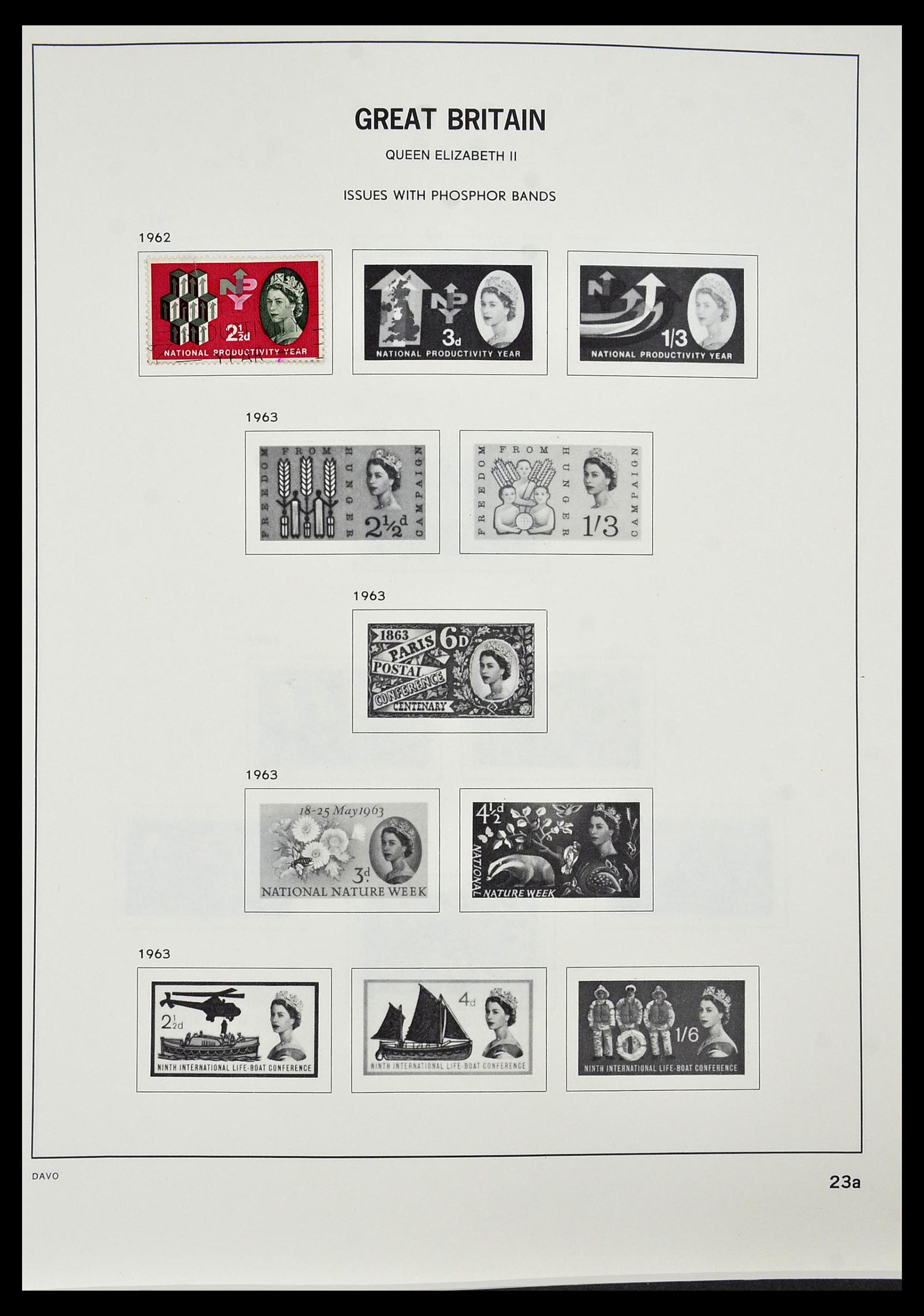 34306 027 - Stamp collection 34306 Great Britain 1841-1995.