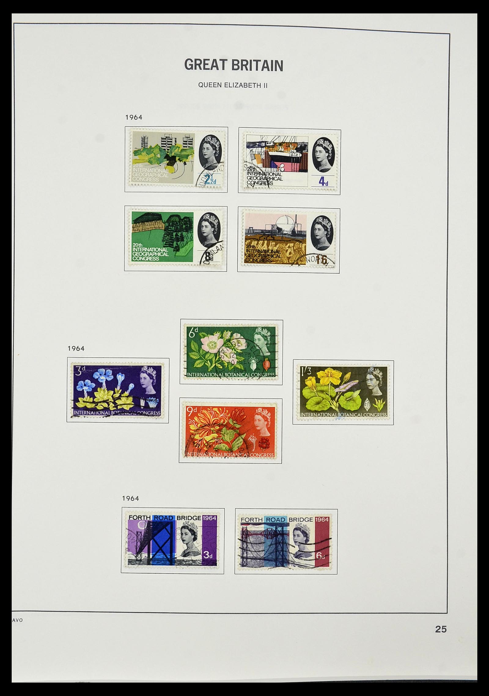 34306 029 - Postzegelverzameling 34306 Engeland 1841-1995.