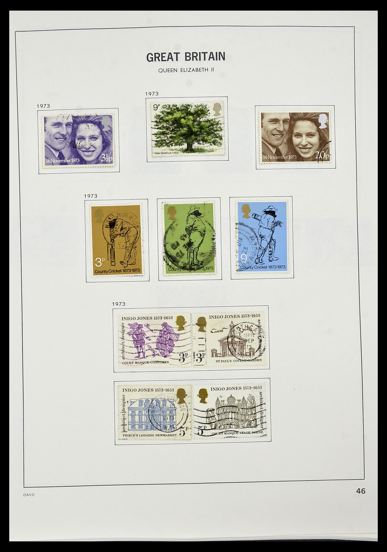 34306 055 - Postzegelverzameling 34306 Engeland 1841-1995.