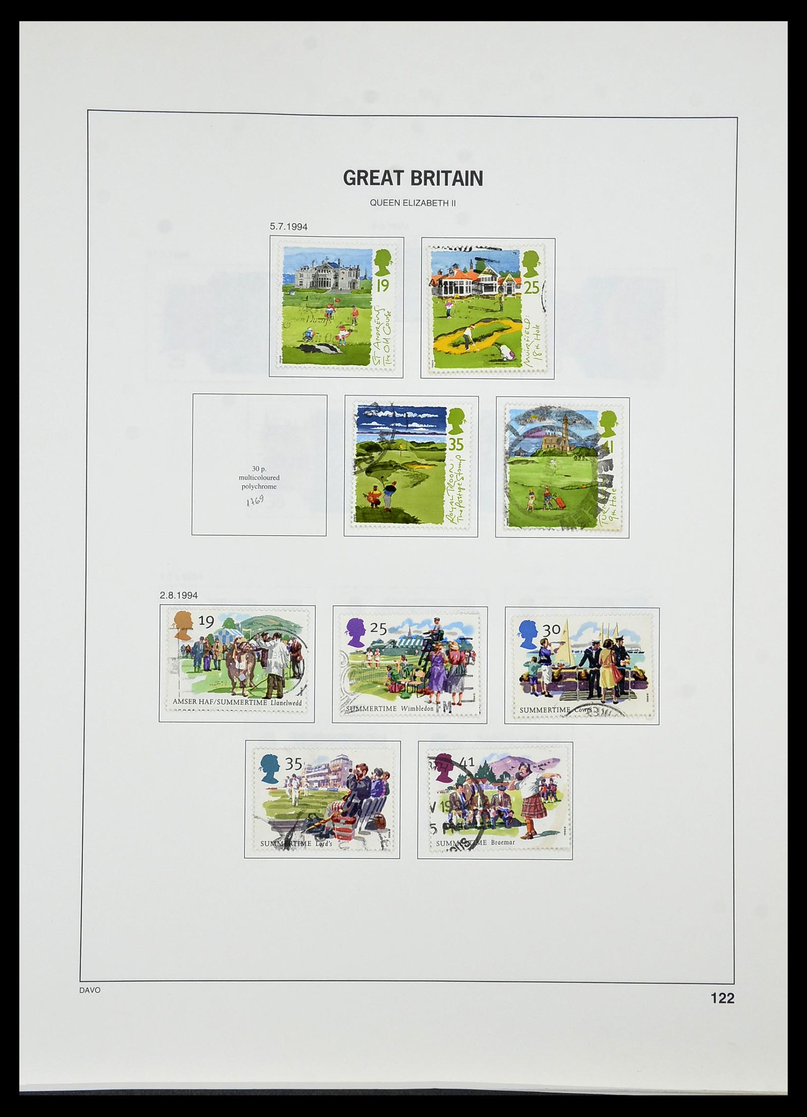 34306 131 - Postzegelverzameling 34306 Engeland 1841-1995.