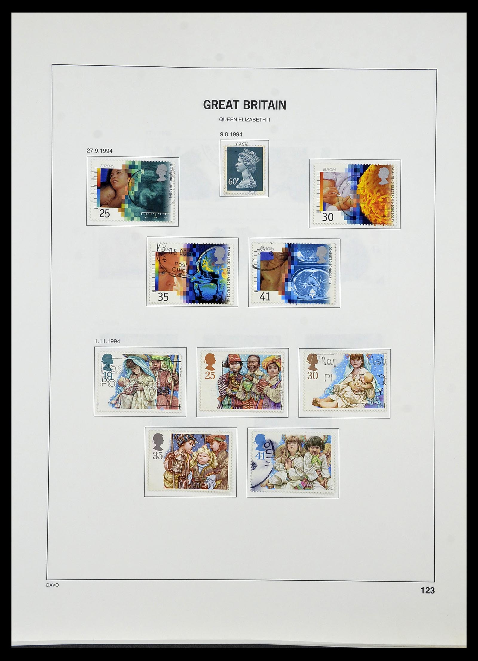 34306 132 - Postzegelverzameling 34306 Engeland 1841-1995.