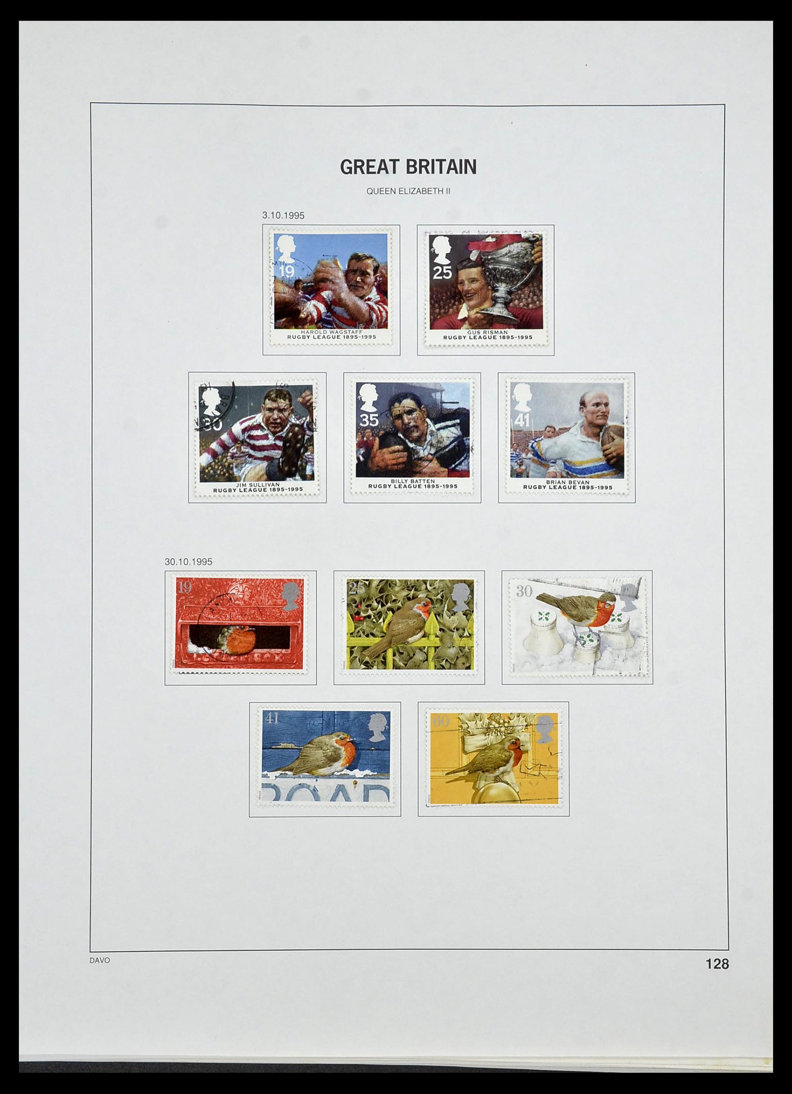 34306 137 - Postzegelverzameling 34306 Engeland 1841-1995.