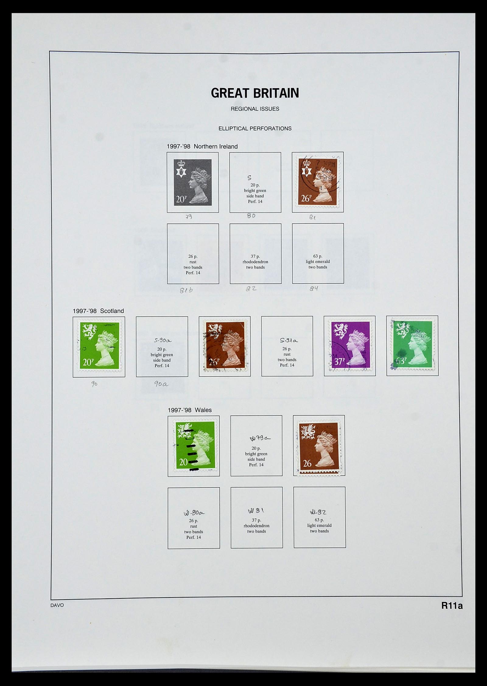 34306 164 - Stamp collection 34306 Great Britain 1841-1995.