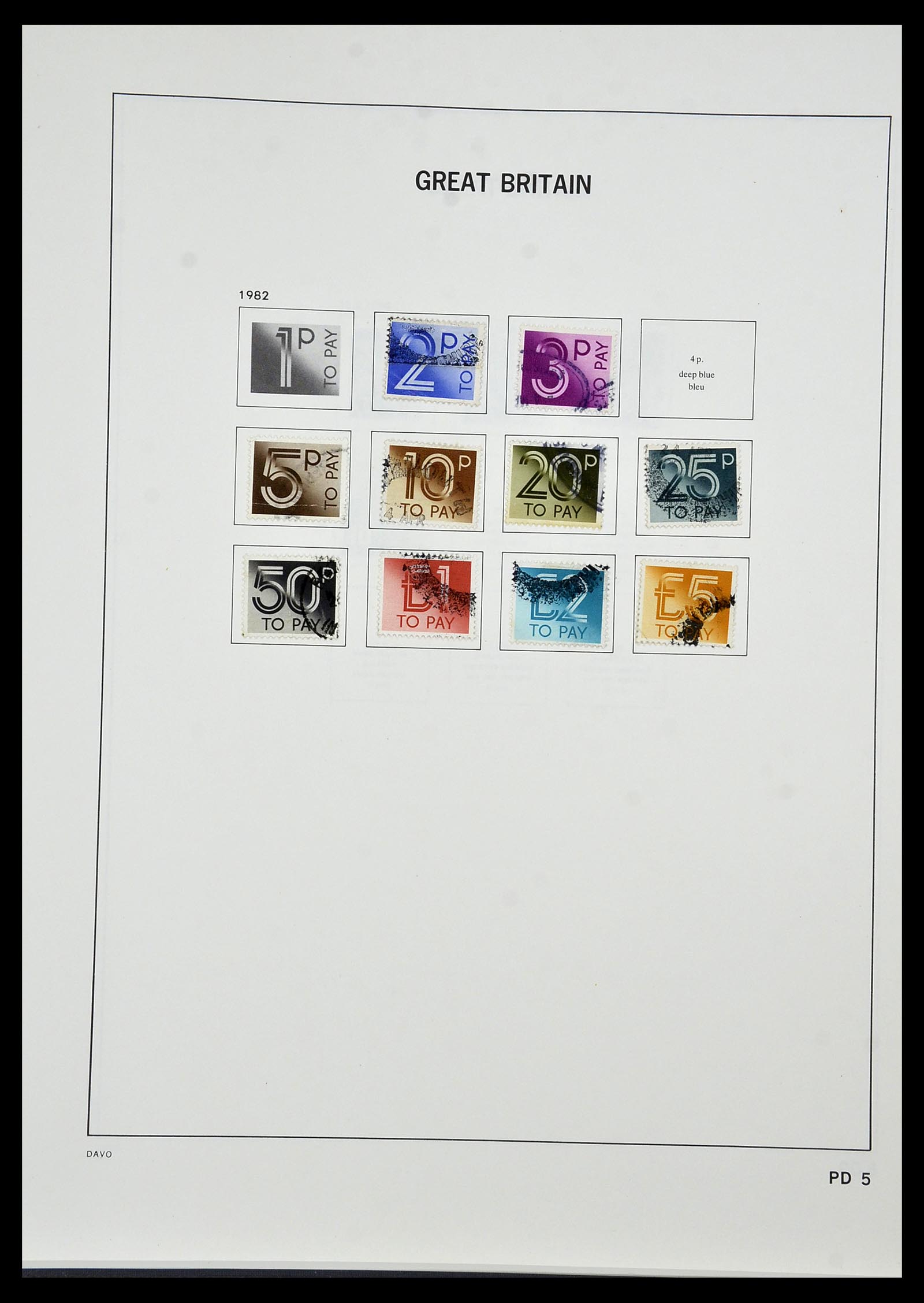 34306 170 - Postzegelverzameling 34306 Engeland 1841-1995.