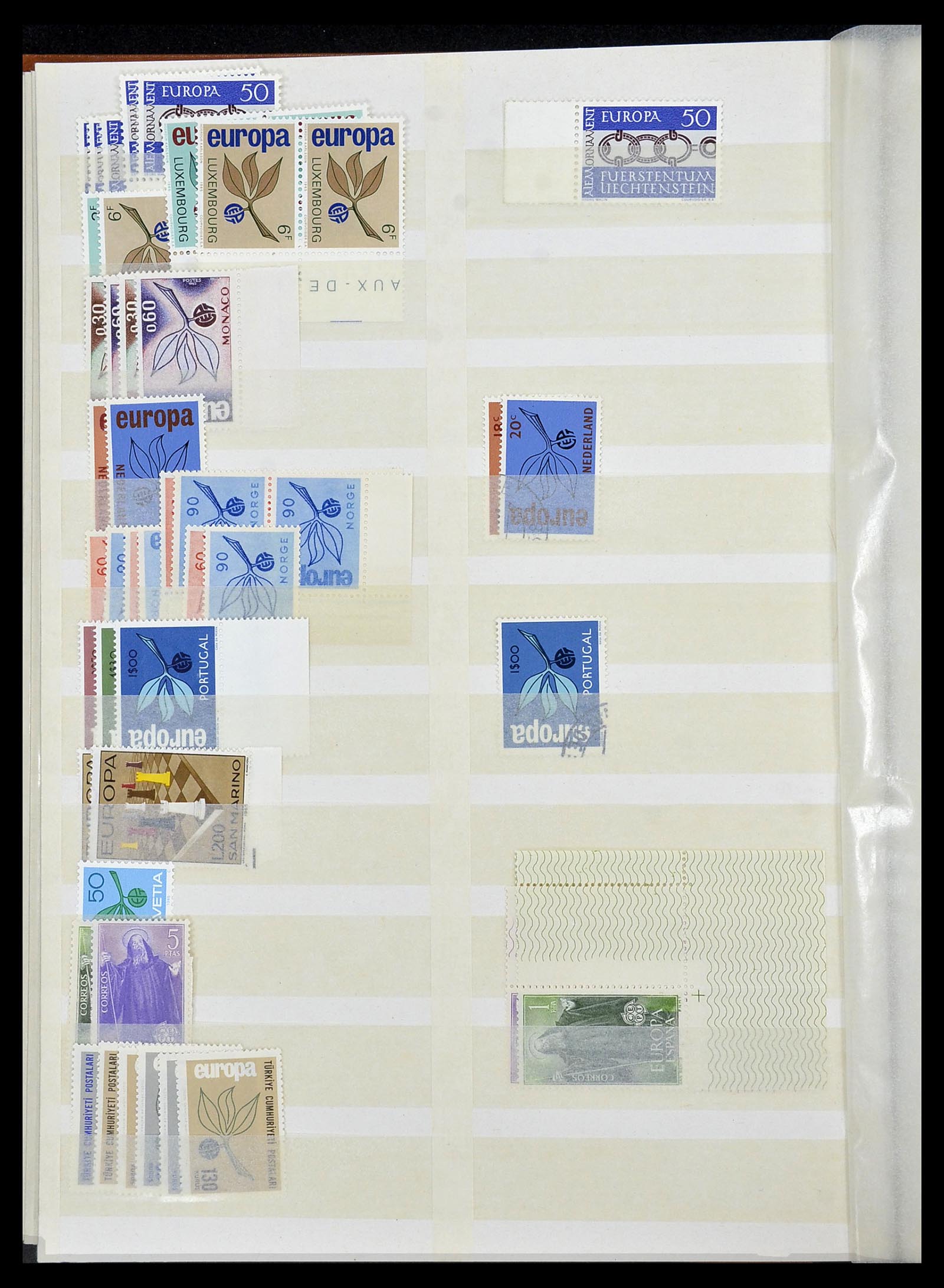 34308 015 - Postzegelverzameling 34308 Europa CEPT 1956-2000.