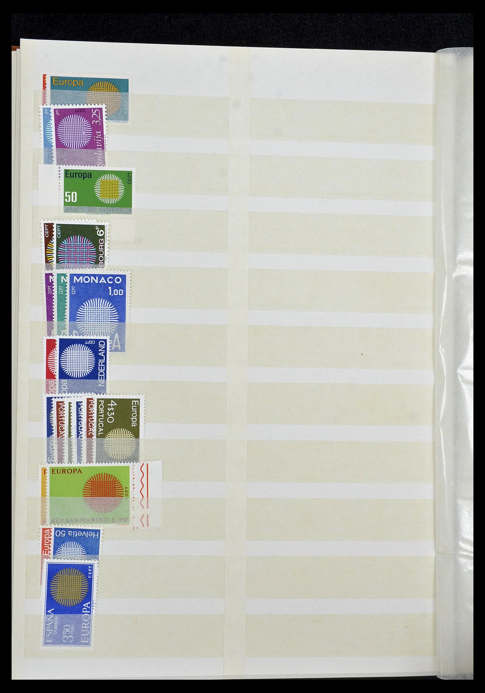 34308 024 - Postzegelverzameling 34308 Europa CEPT 1956-2000.