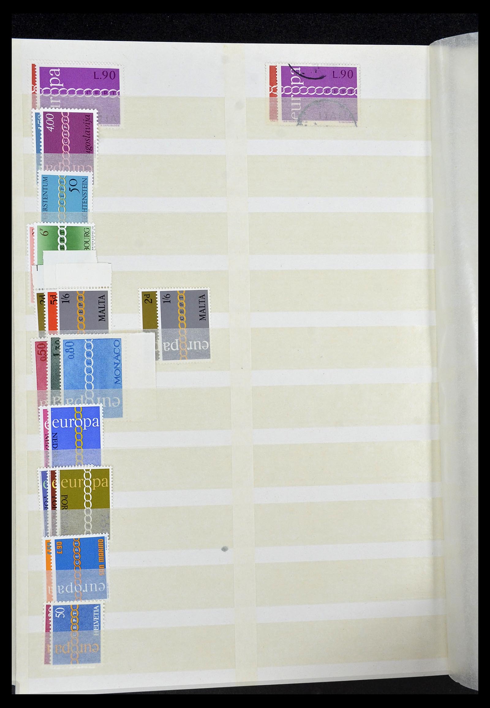 34308 026 - Postzegelverzameling 34308 Europa CEPT 1956-2000.