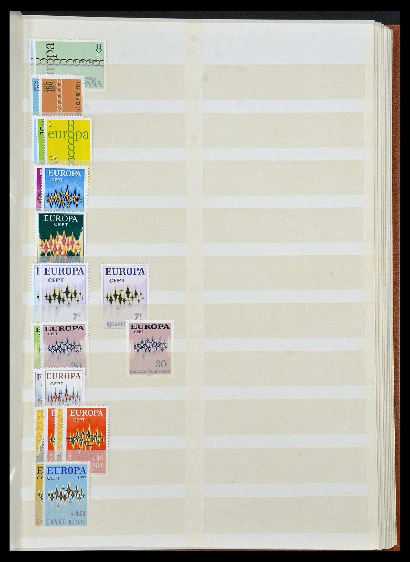 34308 027 - Postzegelverzameling 34308 Europa CEPT 1956-2000.