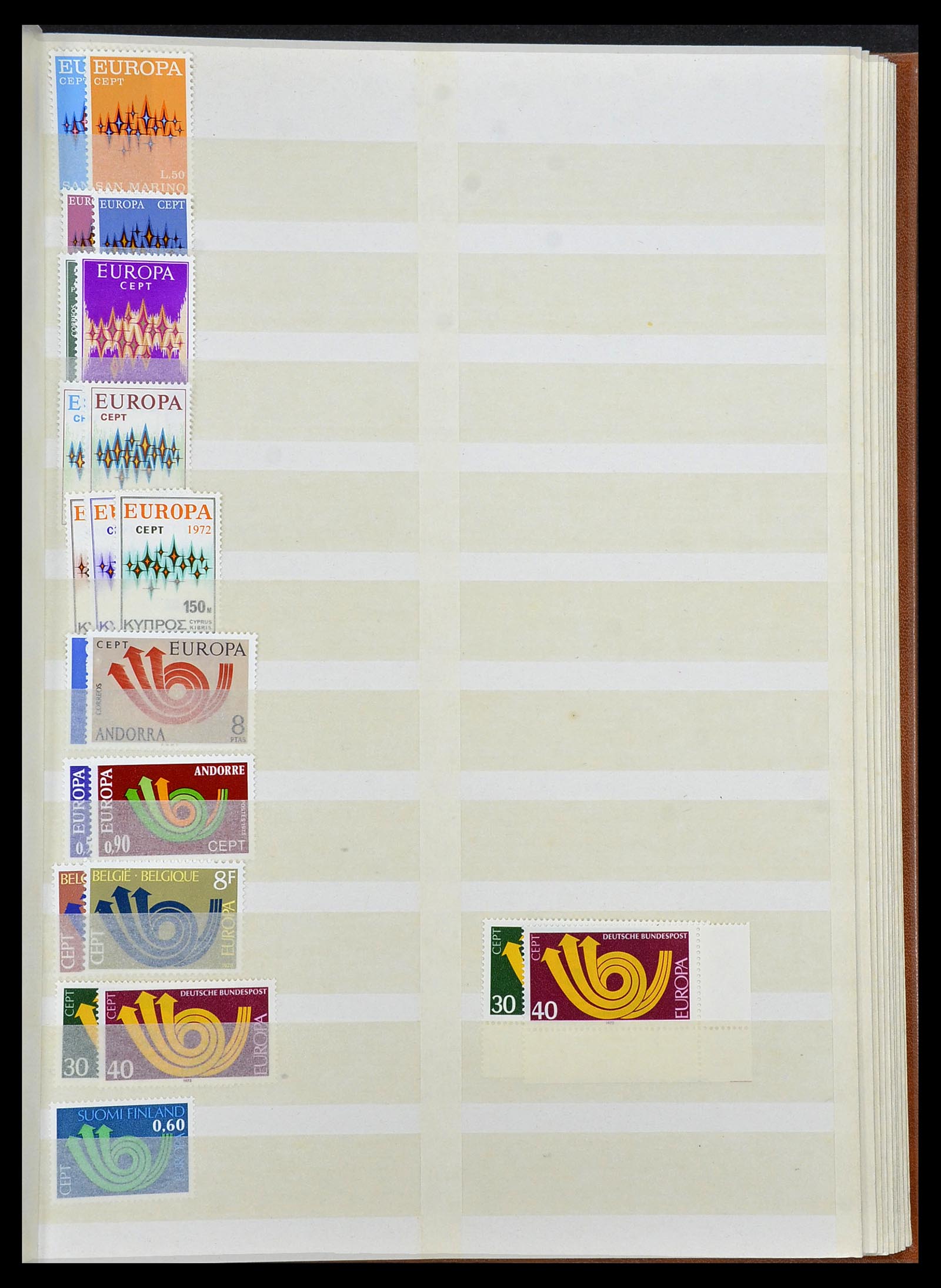 34308 029 - Postzegelverzameling 34308 Europa CEPT 1956-2000.