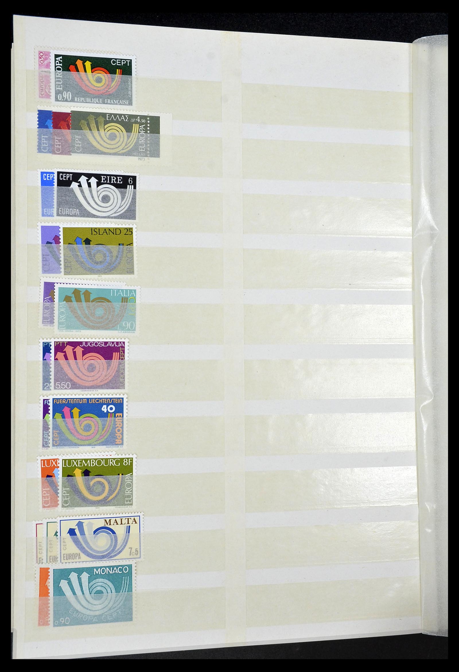 34308 030 - Postzegelverzameling 34308 Europa CEPT 1956-2000.