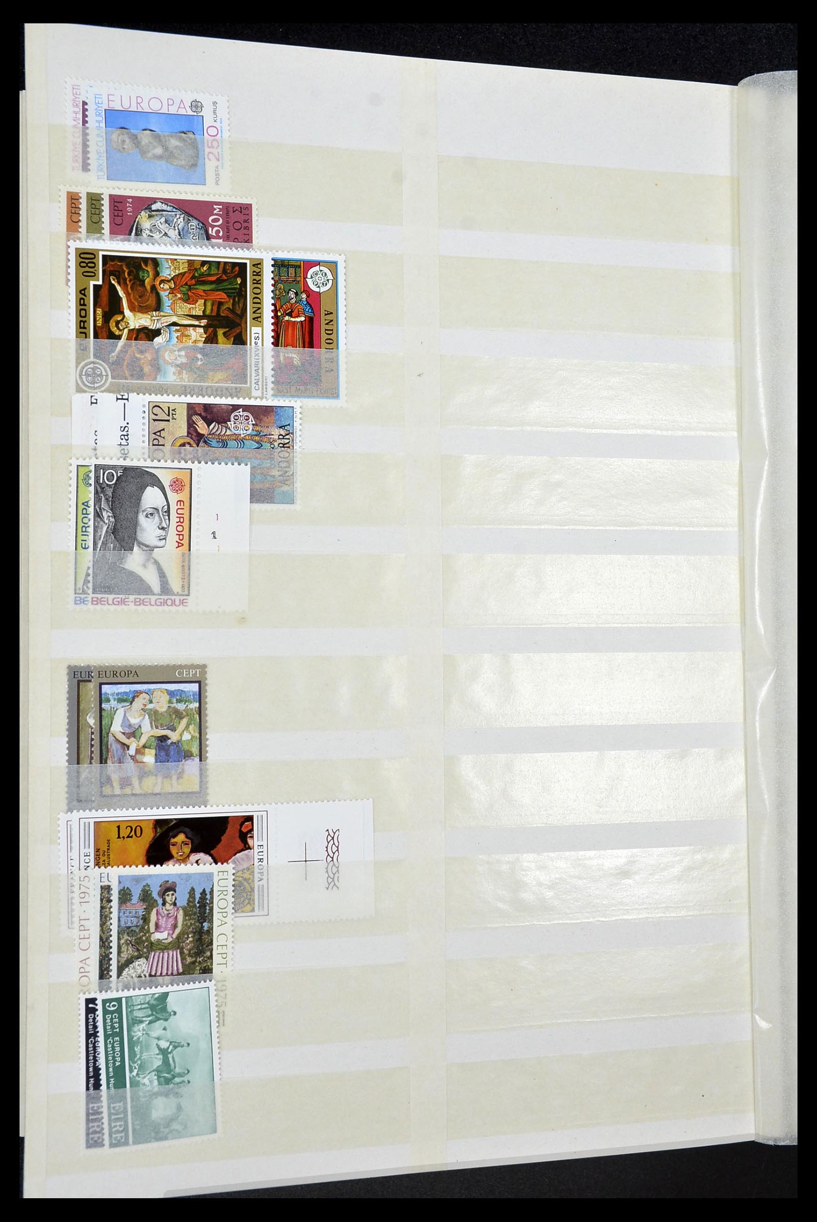 34308 034 - Postzegelverzameling 34308 Europa CEPT 1956-2000.