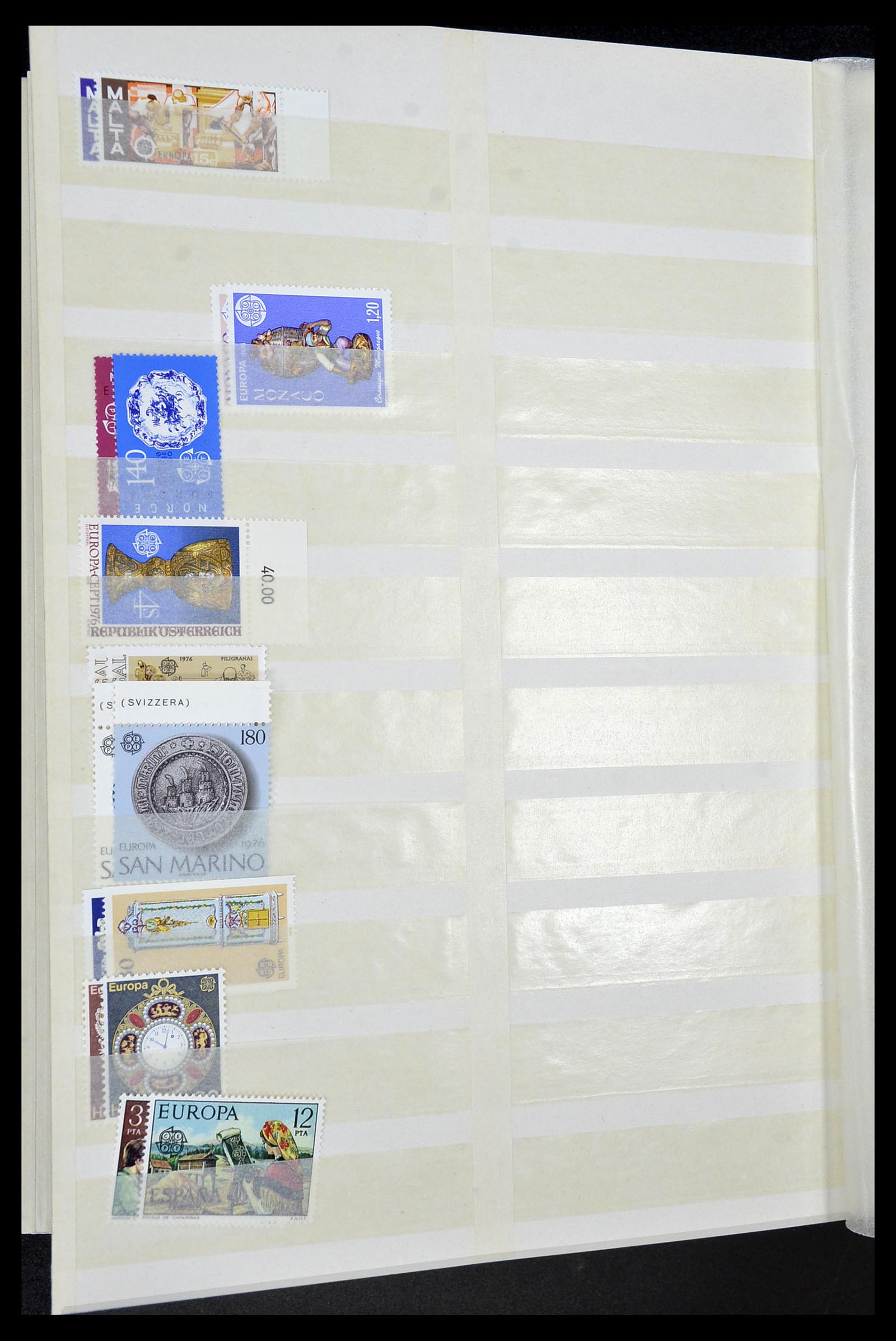 34308 038 - Postzegelverzameling 34308 Europa CEPT 1956-2000.