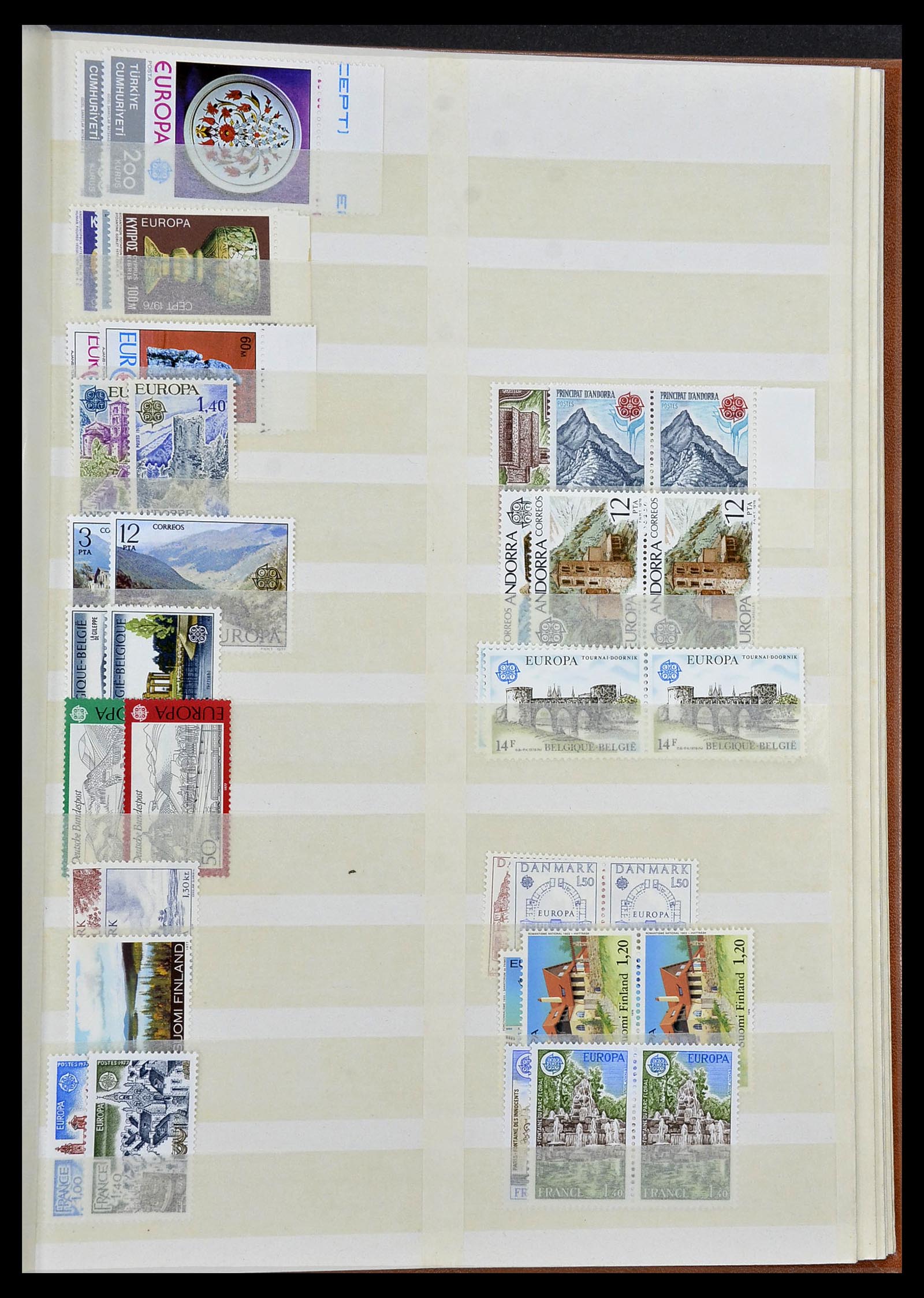 34308 039 - Postzegelverzameling 34308 Europa CEPT 1956-2000.