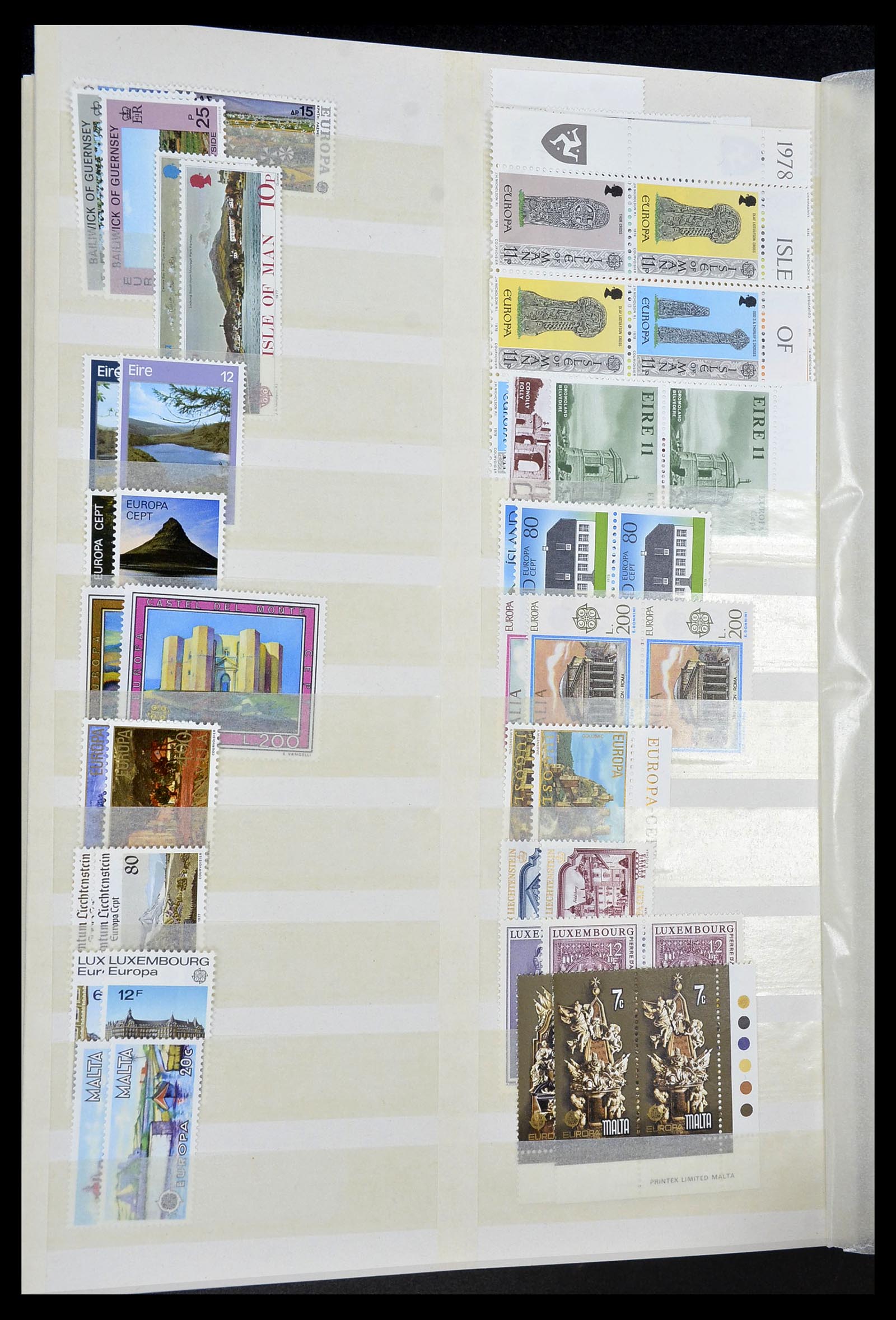 34308 040 - Postzegelverzameling 34308 Europa CEPT 1956-2000.