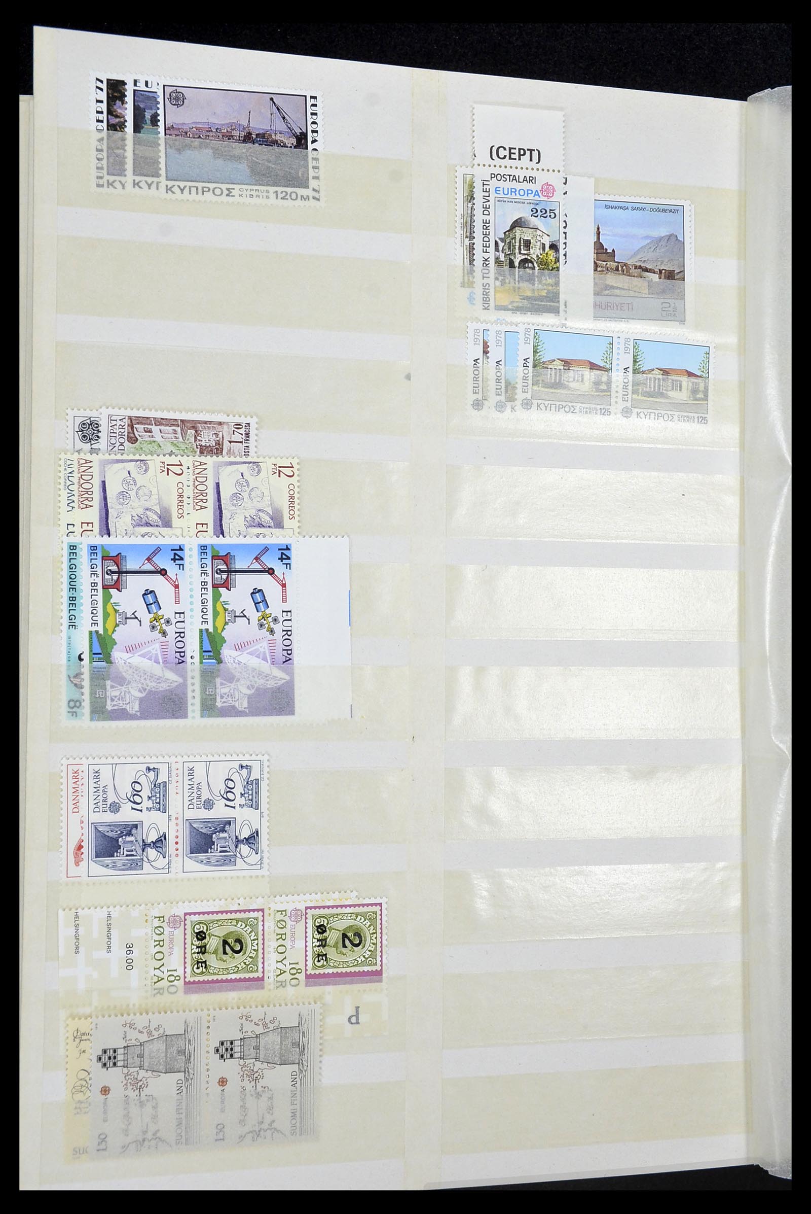 34308 042 - Postzegelverzameling 34308 Europa CEPT 1956-2000.
