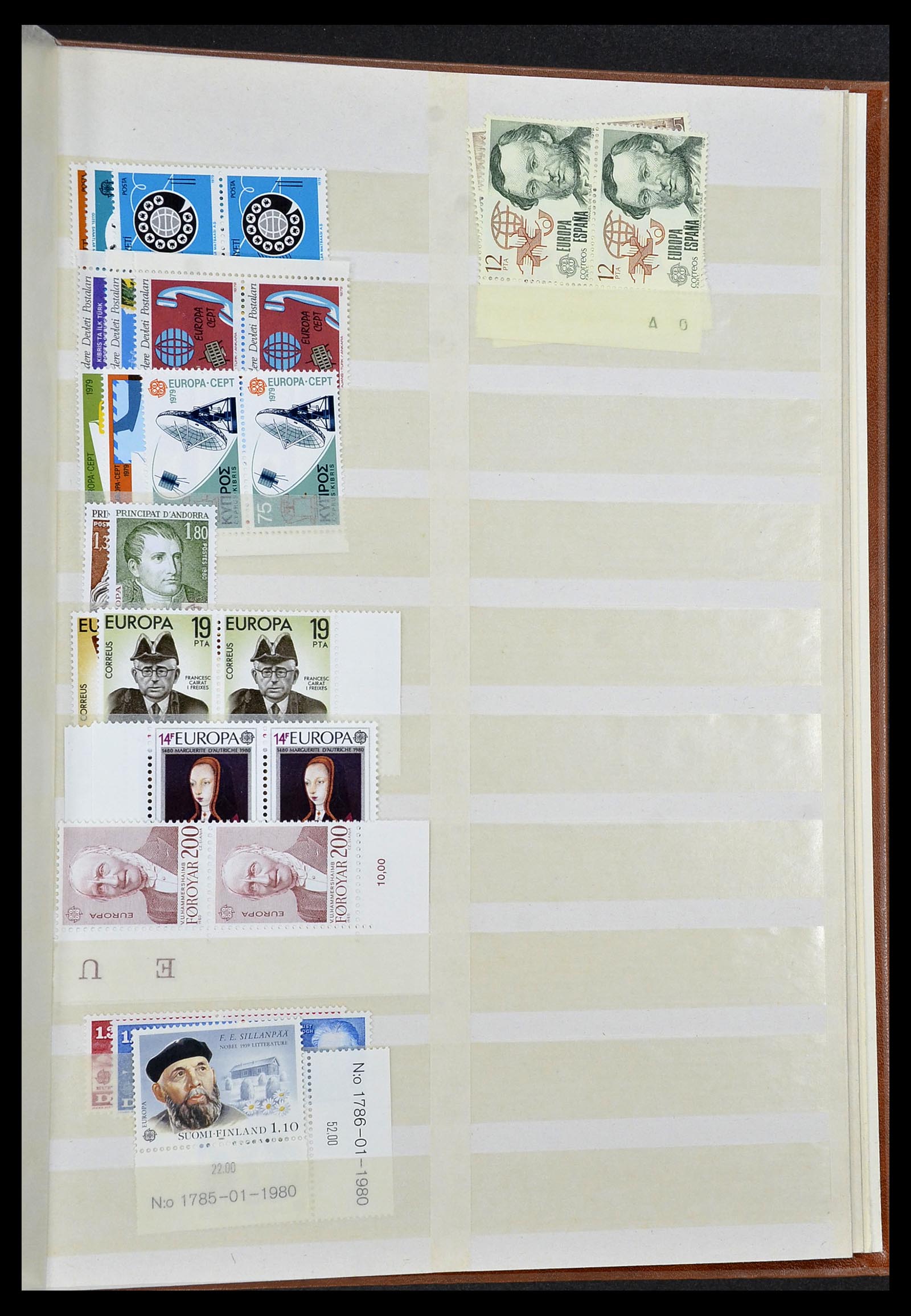 34308 045 - Postzegelverzameling 34308 Europa CEPT 1956-2000.