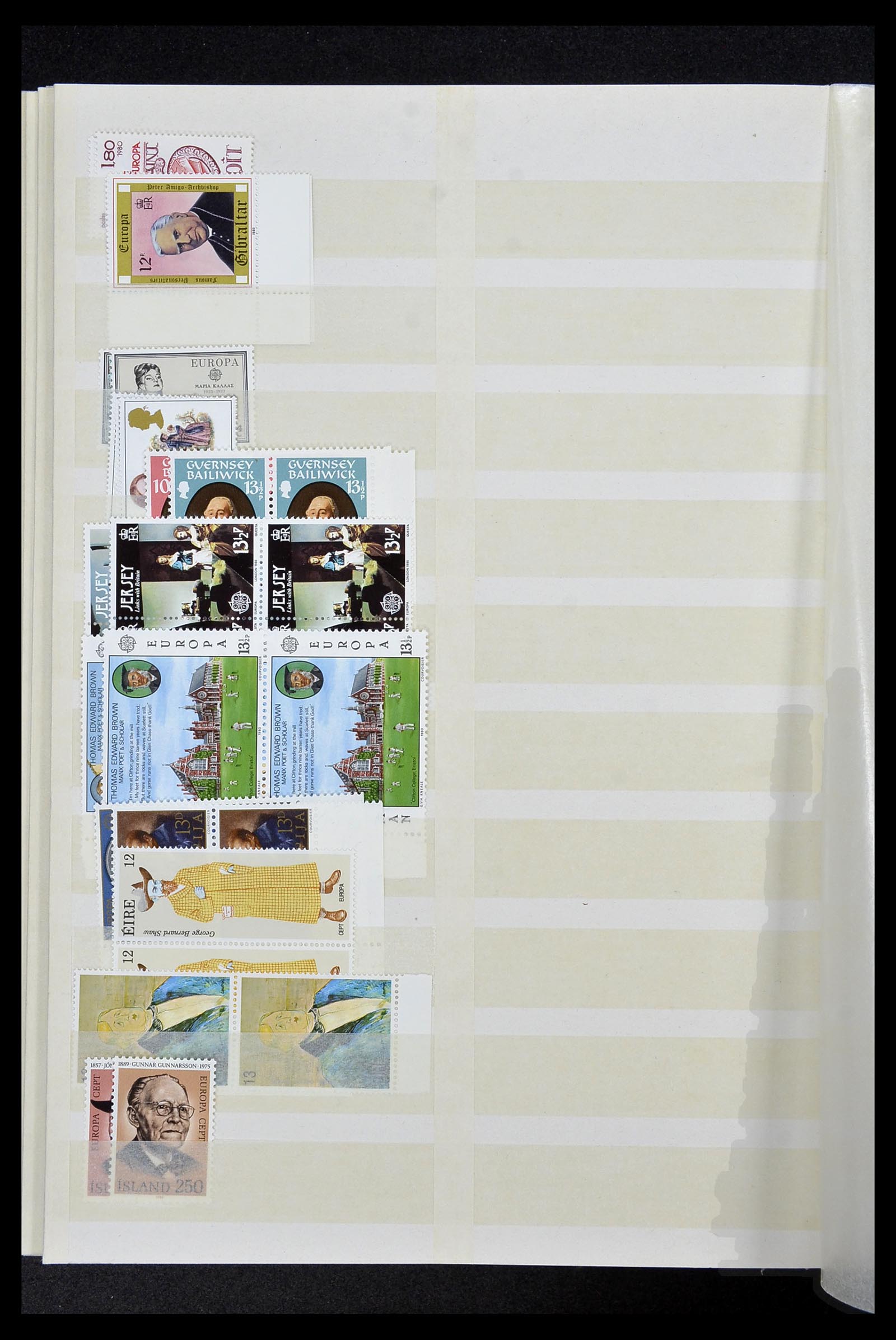 34308 046 - Postzegelverzameling 34308 Europa CEPT 1956-2000.