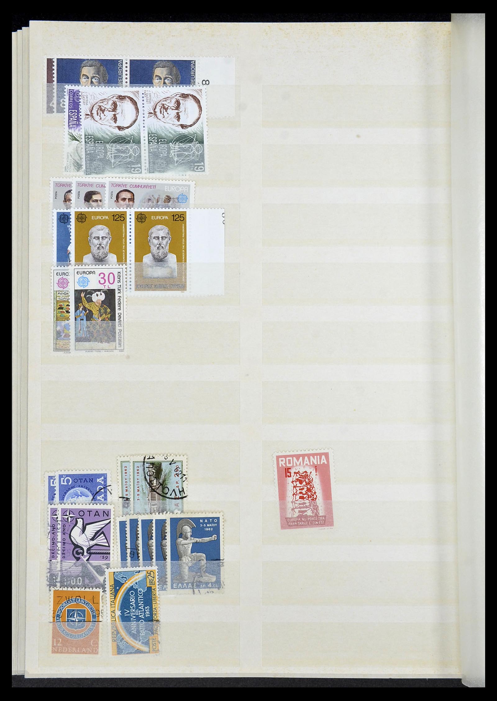 34308 048 - Postzegelverzameling 34308 Europa CEPT 1956-2000.