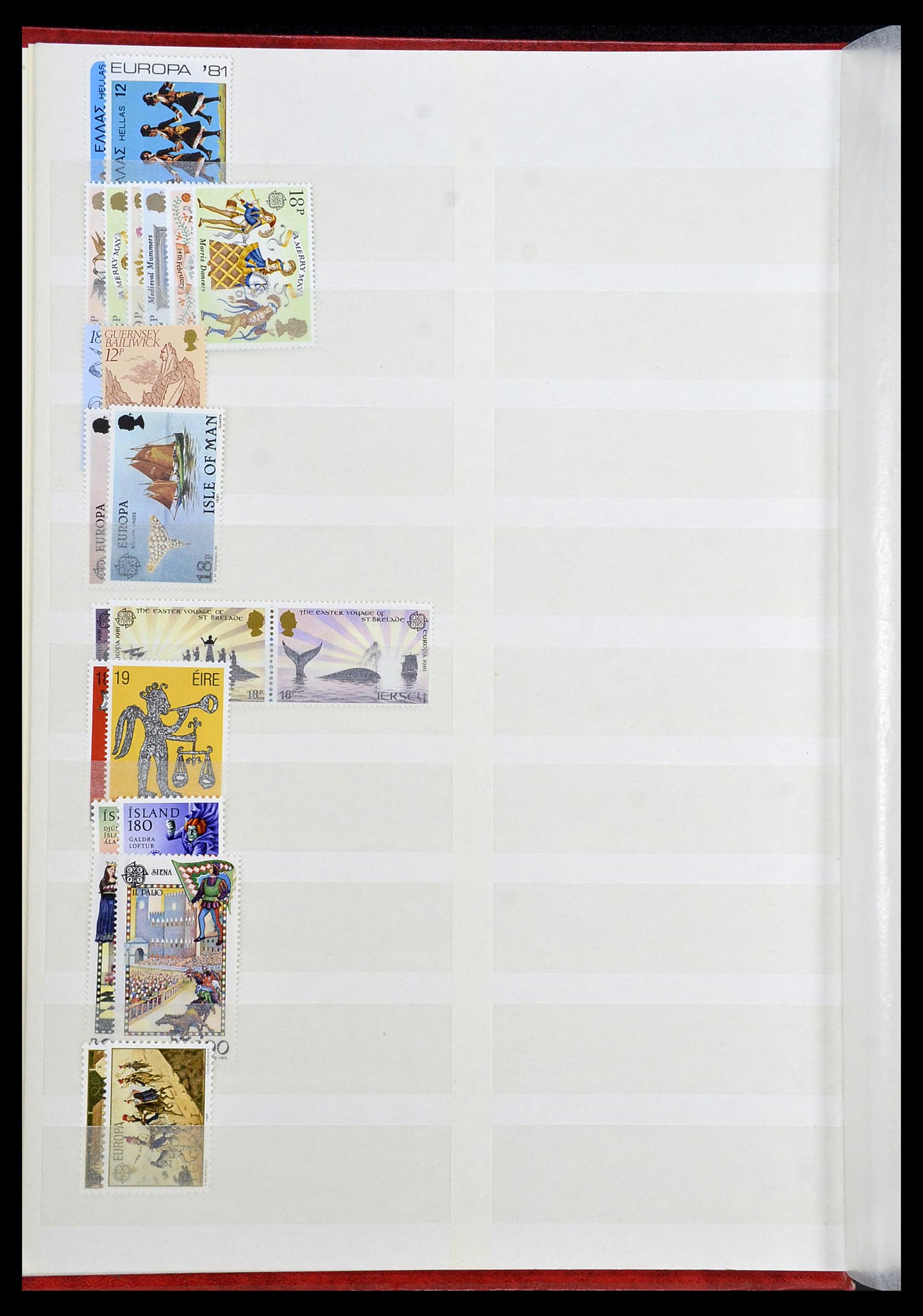 34308 050 - Postzegelverzameling 34308 Europa CEPT 1956-2000.