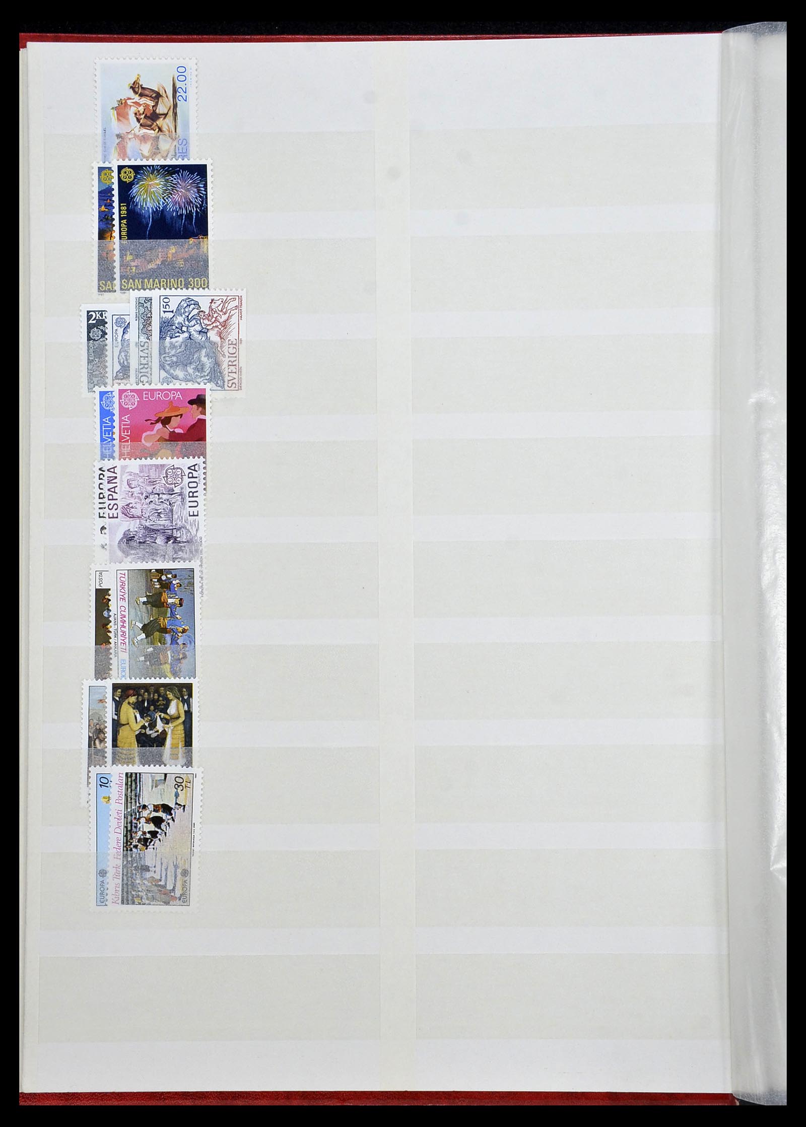 34308 052 - Postzegelverzameling 34308 Europa CEPT 1956-2000.