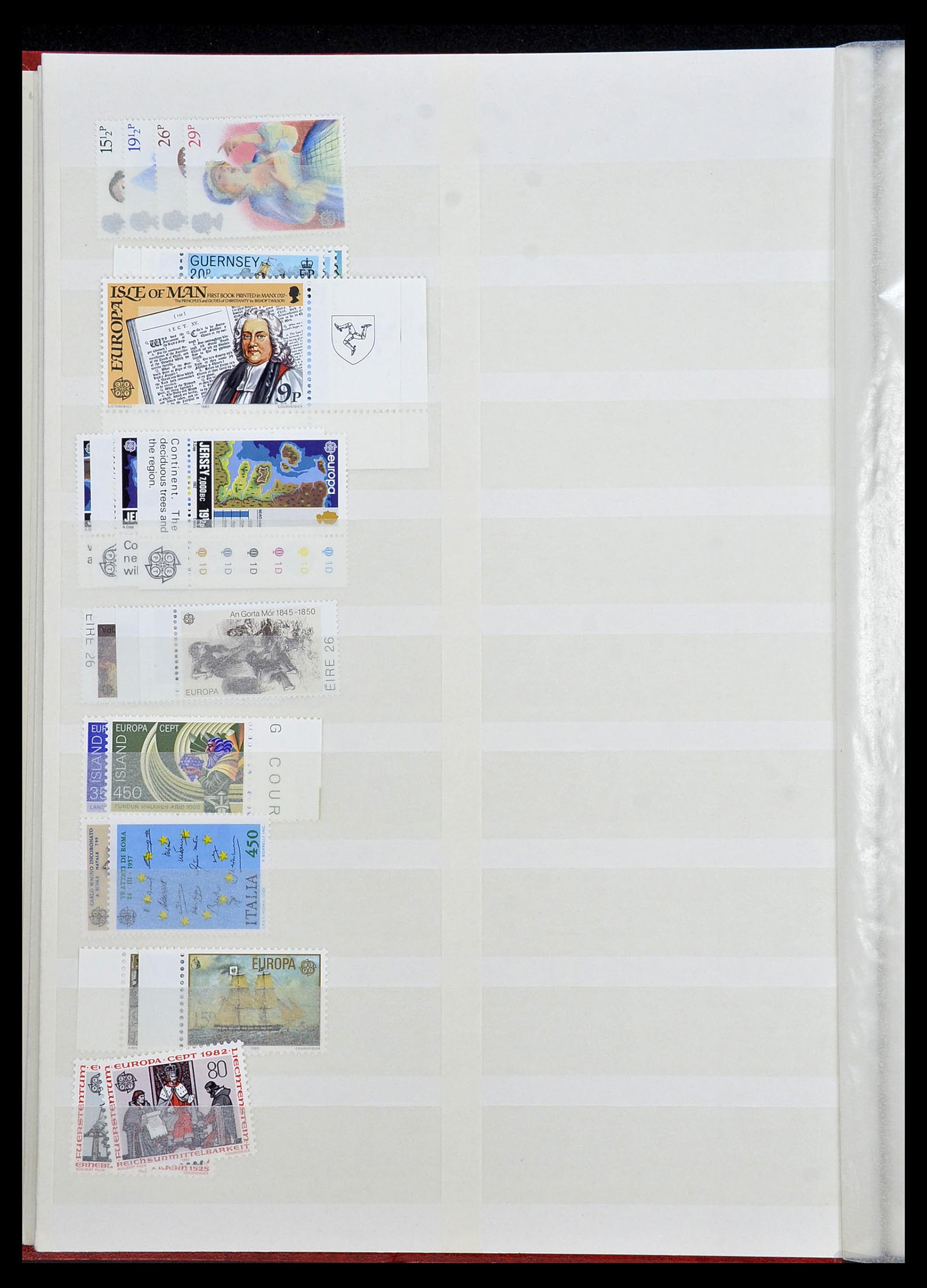 34308 054 - Postzegelverzameling 34308 Europa CEPT 1956-2000.