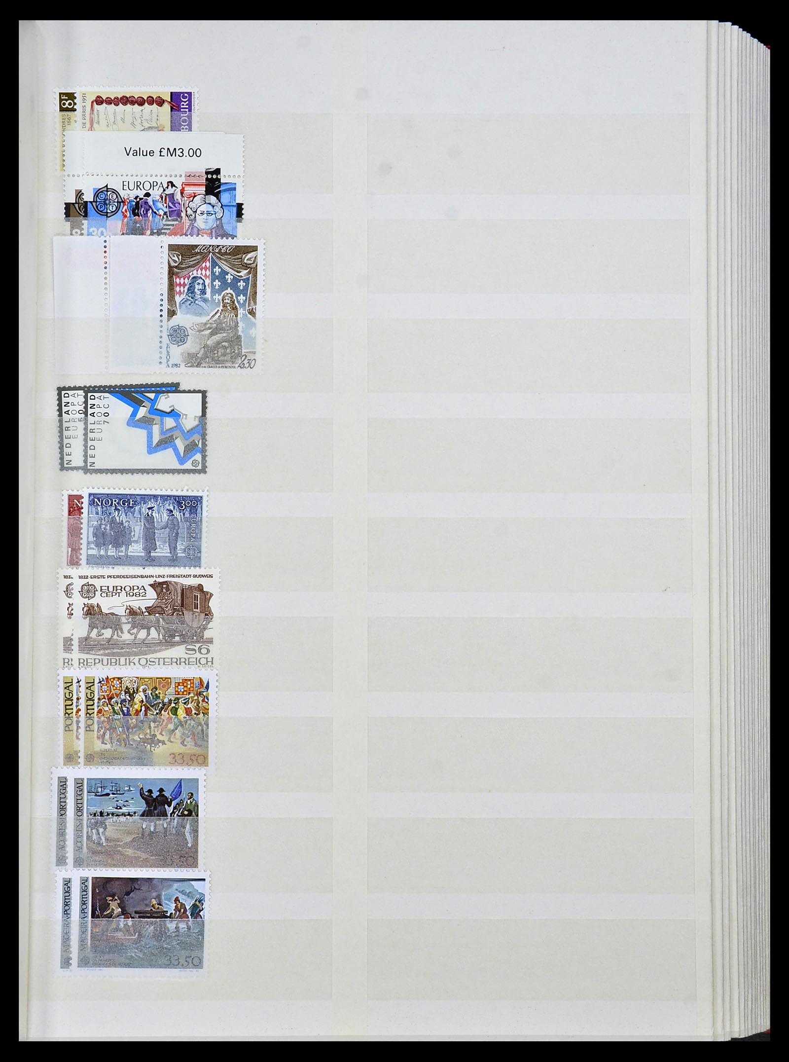 34308 055 - Postzegelverzameling 34308 Europa CEPT 1956-2000.