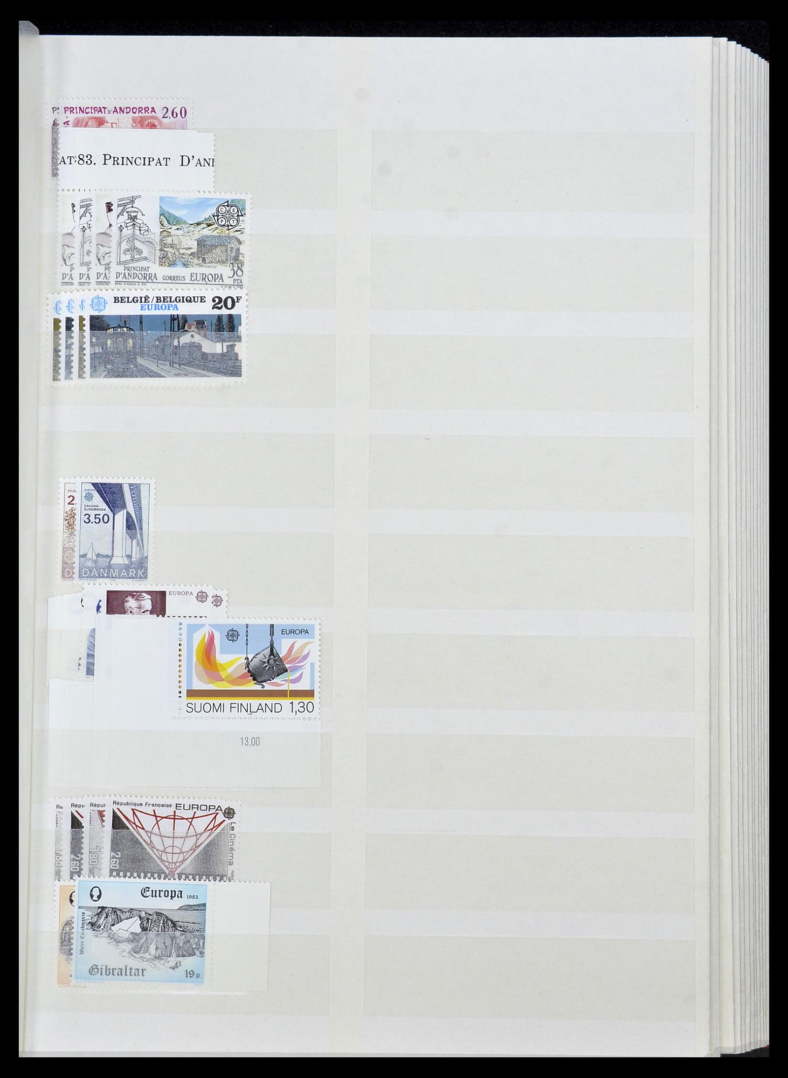 34308 057 - Postzegelverzameling 34308 Europa CEPT 1956-2000.