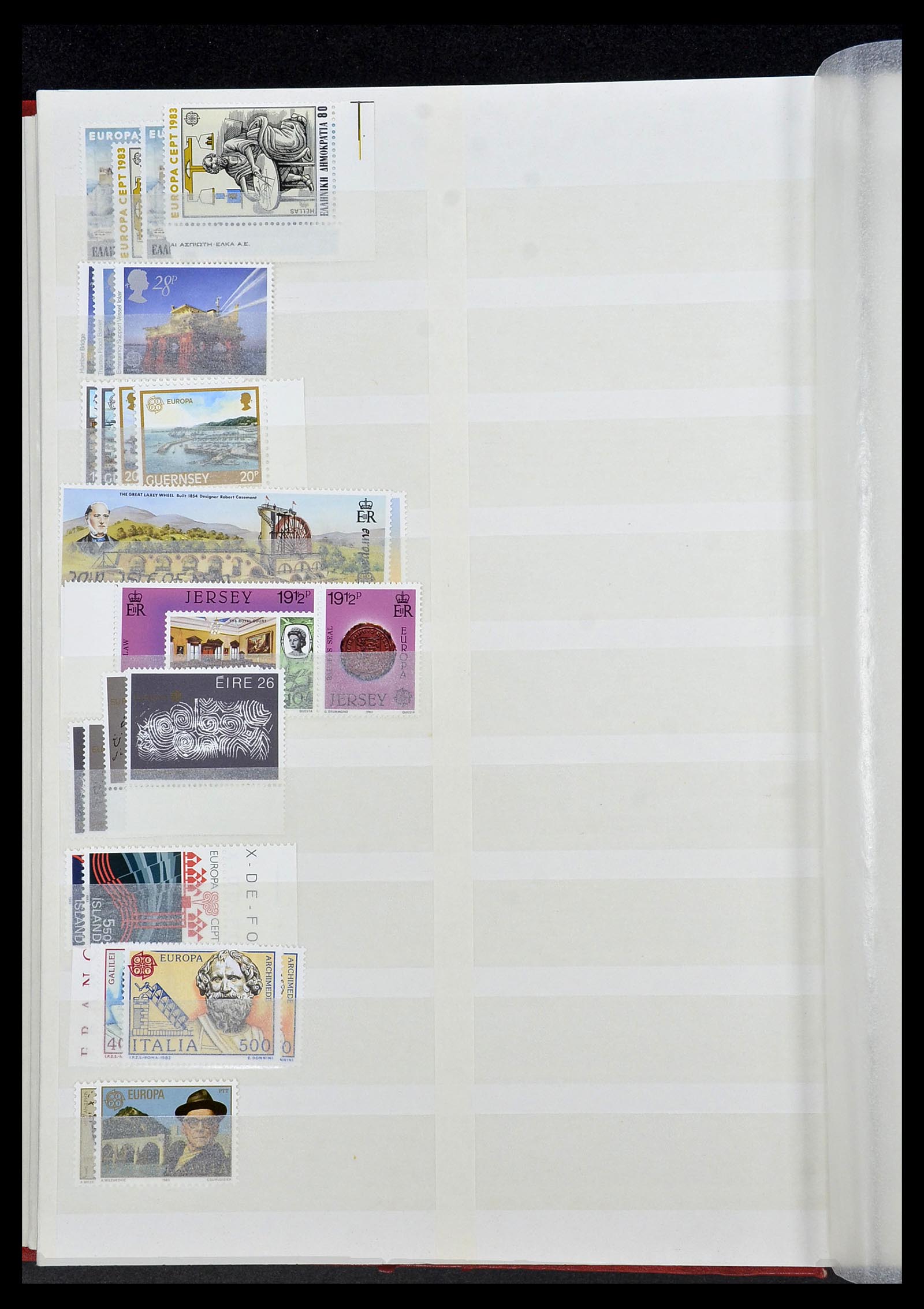 34308 058 - Postzegelverzameling 34308 Europa CEPT 1956-2000.