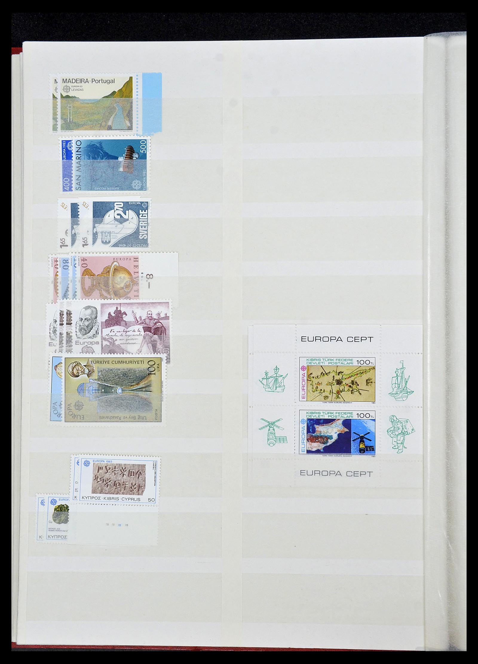34308 060 - Postzegelverzameling 34308 Europa CEPT 1956-2000.