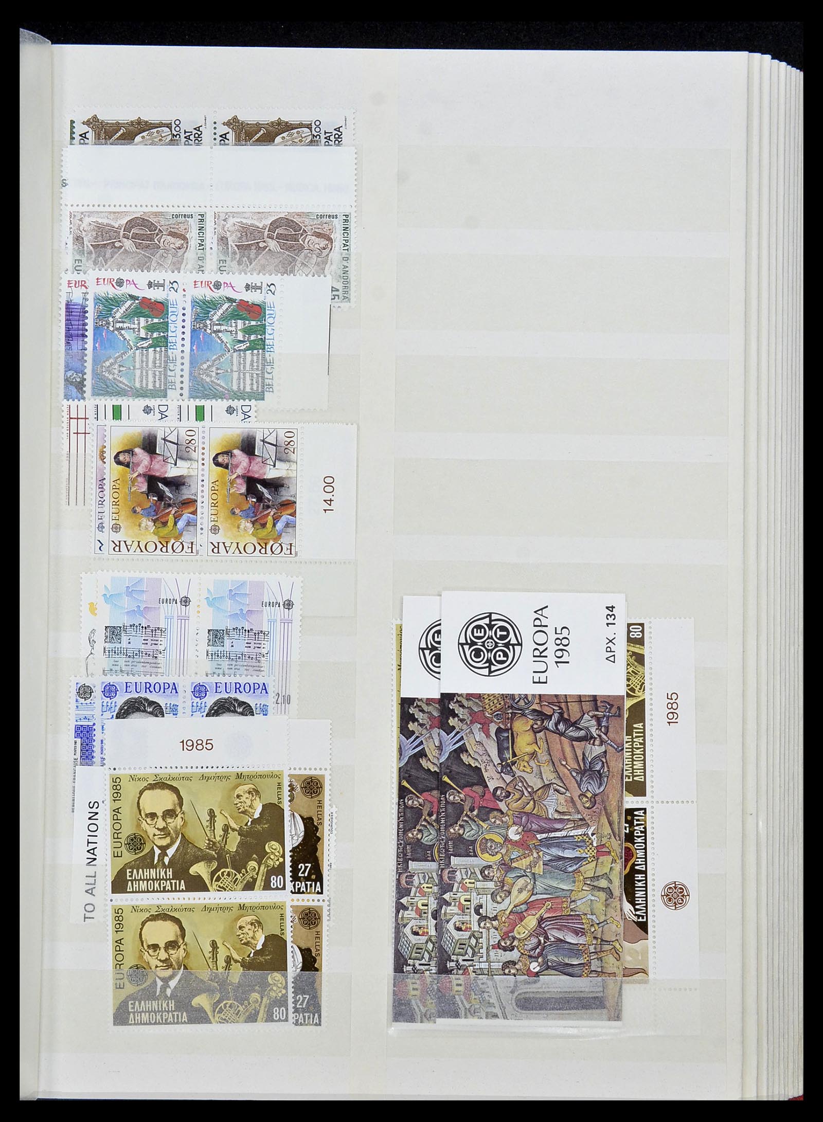 34308 065 - Postzegelverzameling 34308 Europa CEPT 1956-2000.