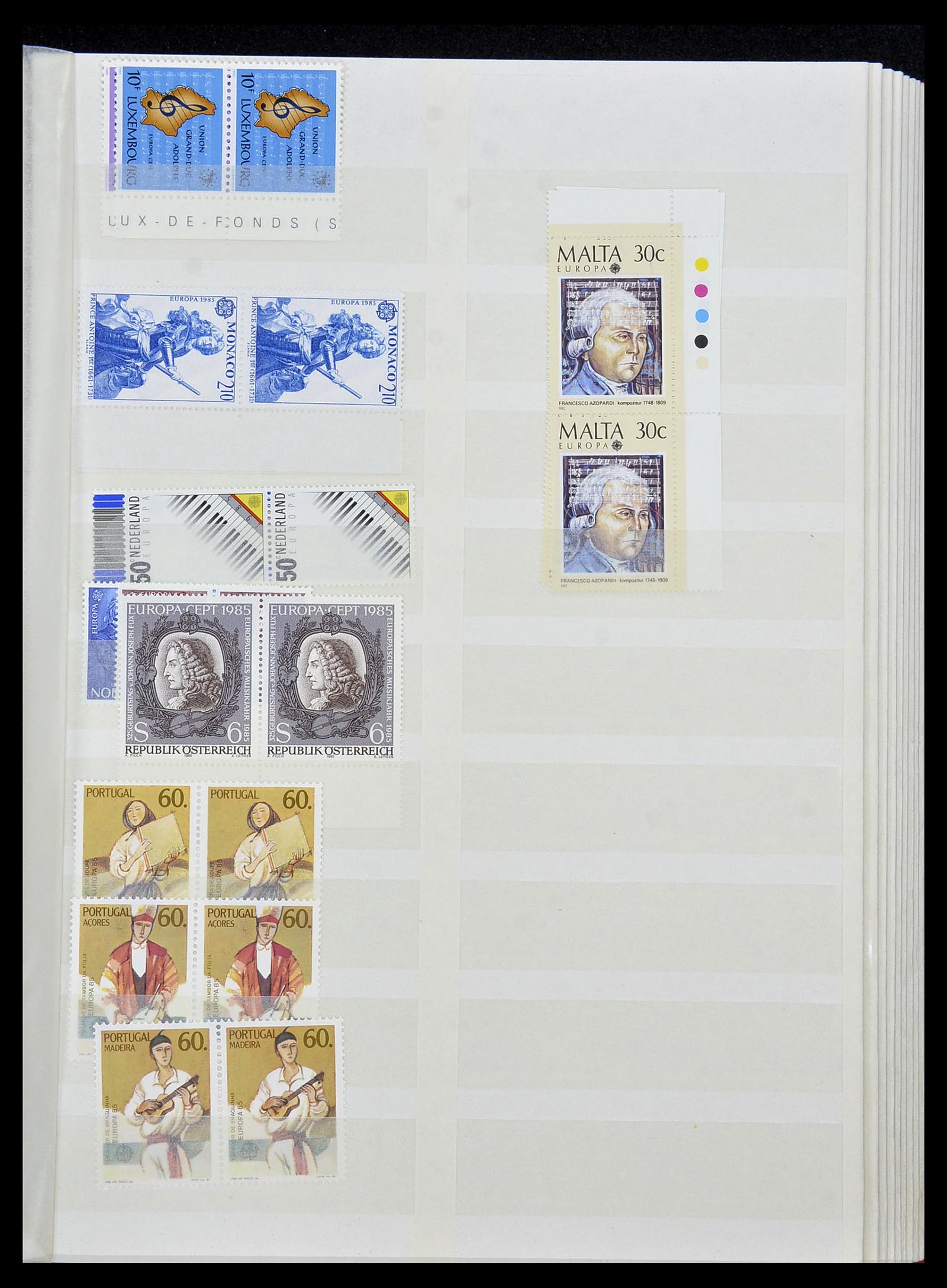 34308 066 - Postzegelverzameling 34308 Europa CEPT 1956-2000.