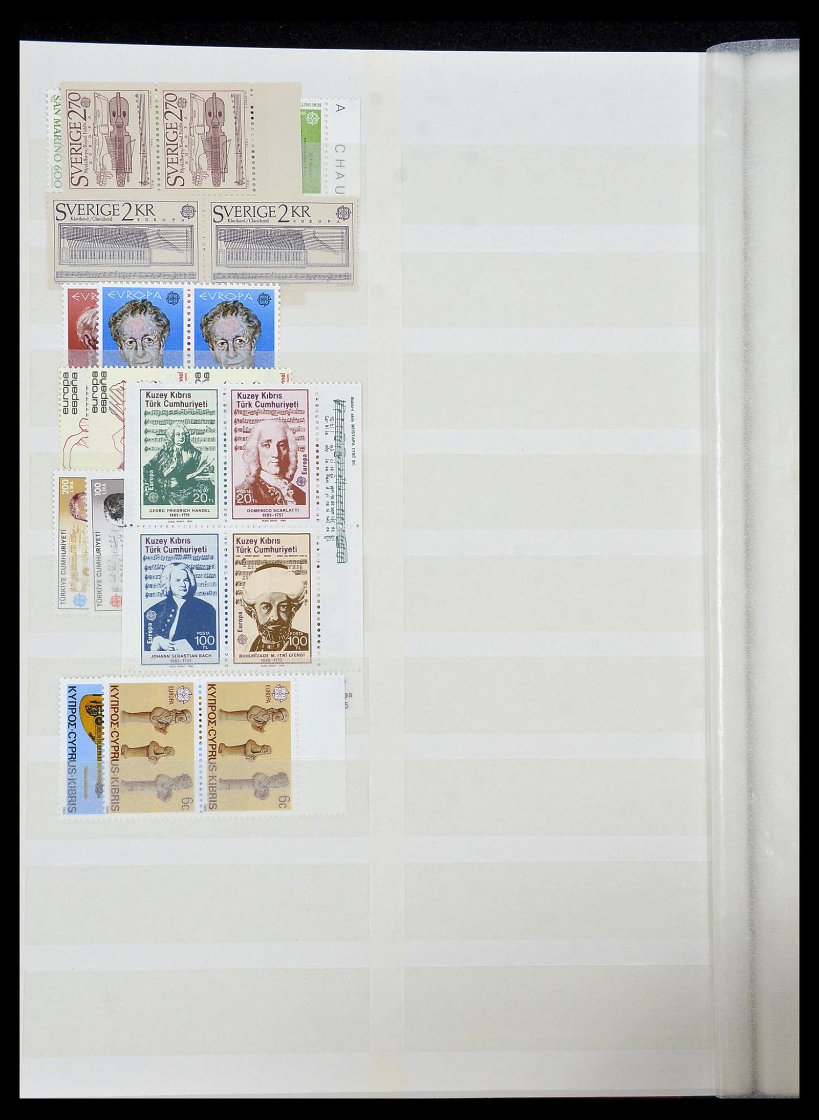 34308 068 - Postzegelverzameling 34308 Europa CEPT 1956-2000.