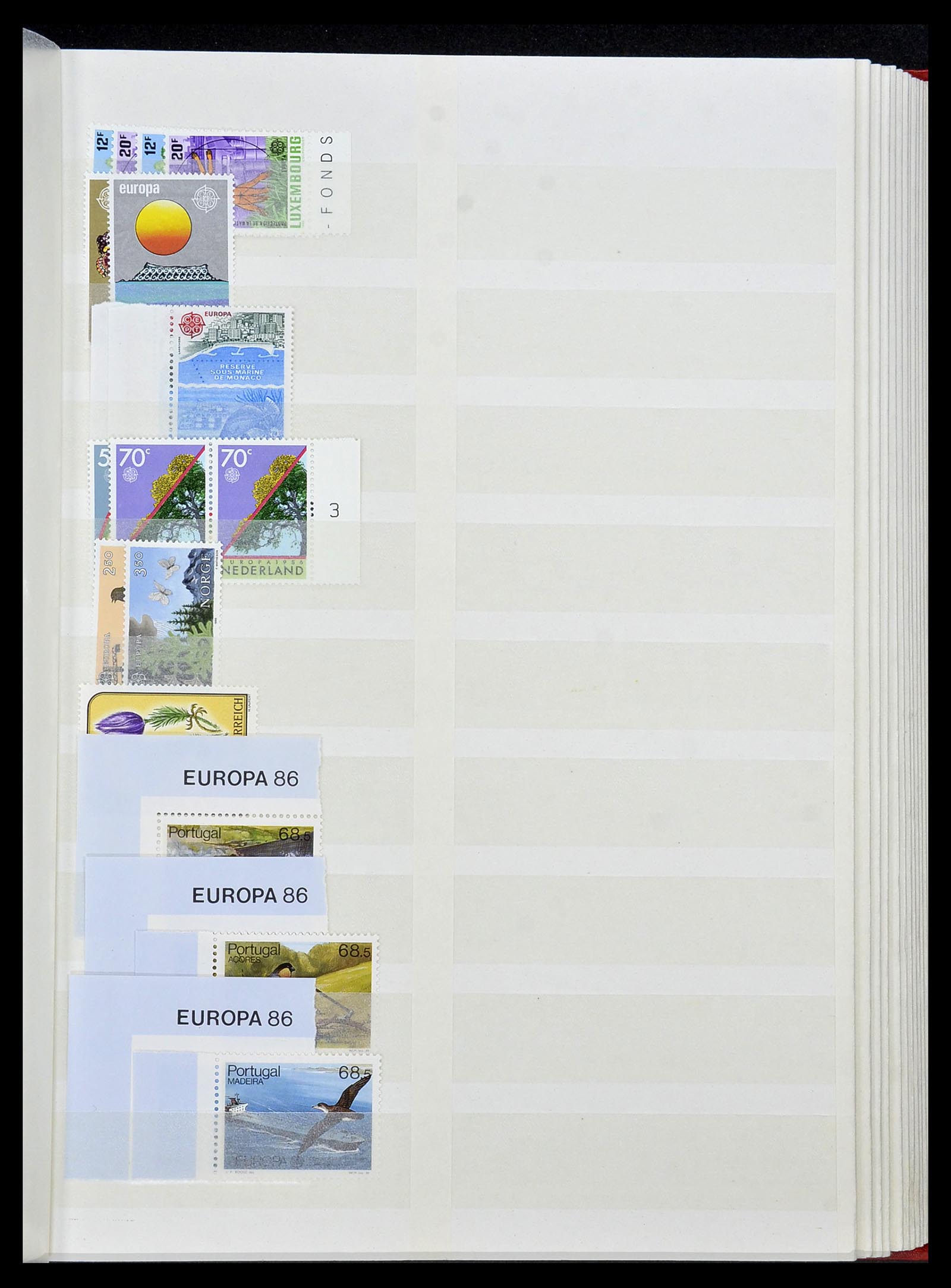 34308 071 - Postzegelverzameling 34308 Europa CEPT 1956-2000.