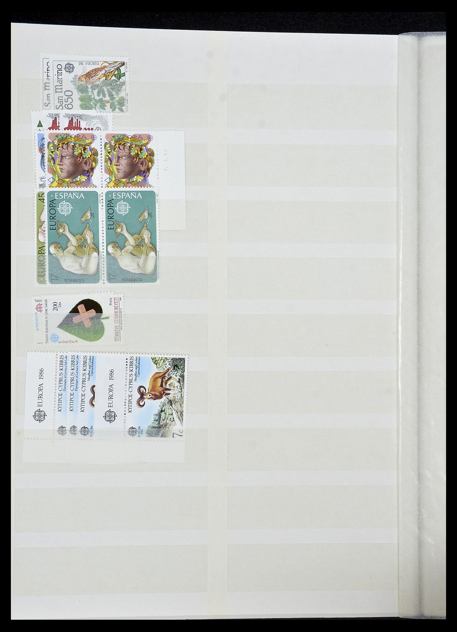 34308 072 - Postzegelverzameling 34308 Europa CEPT 1956-2000.