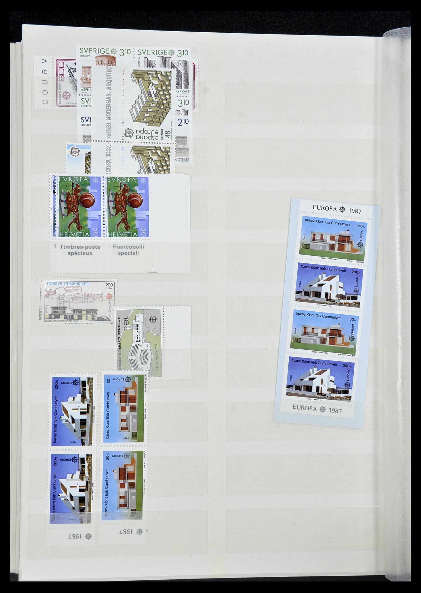 34308 076 - Postzegelverzameling 34308 Europa CEPT 1956-2000.